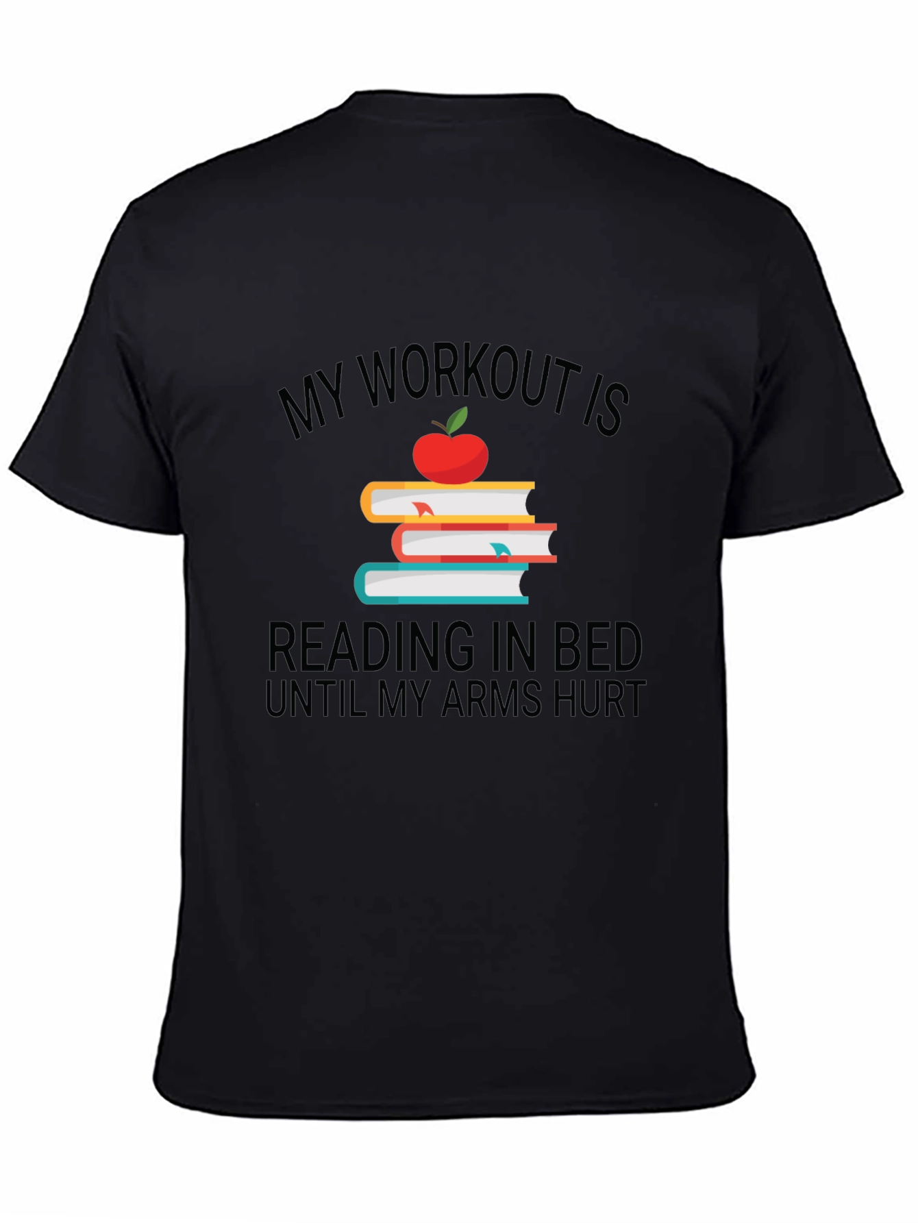 Funny Reading Workout T-Shirt for Book Lovers