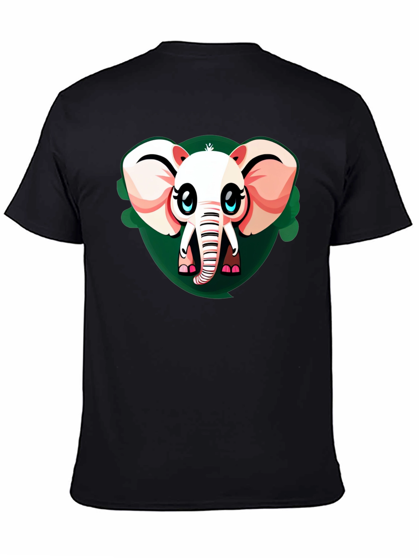 Cute Cartoon Elephant Graphic Tee