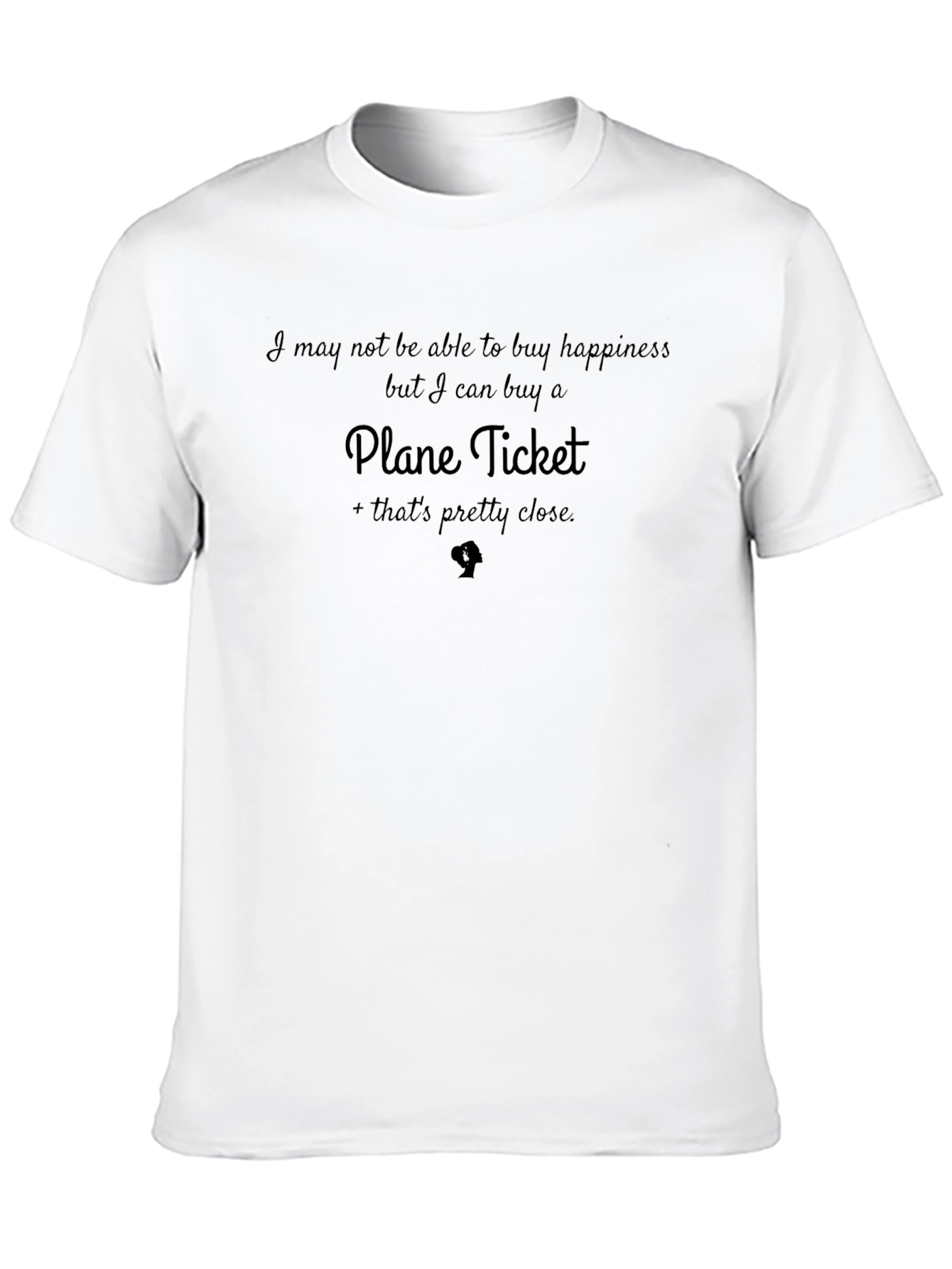 Plane Ticket Happiness T-Shirt