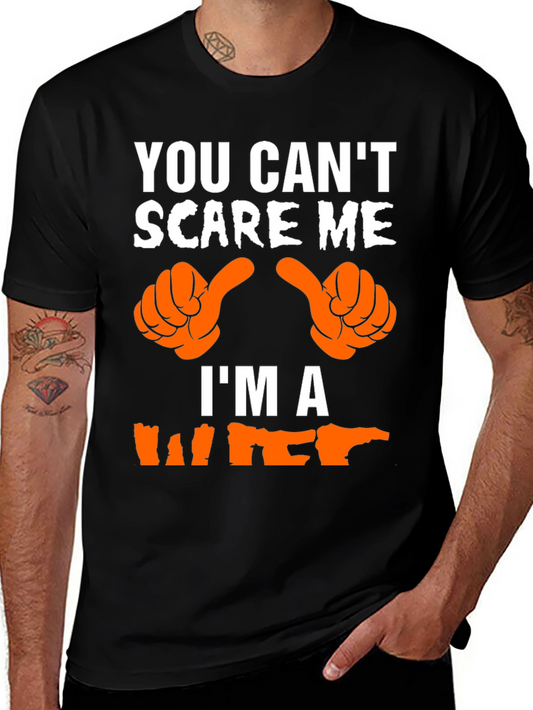 Funny Halloween T-Shirt - You Cant Scare Me Im A Teacher