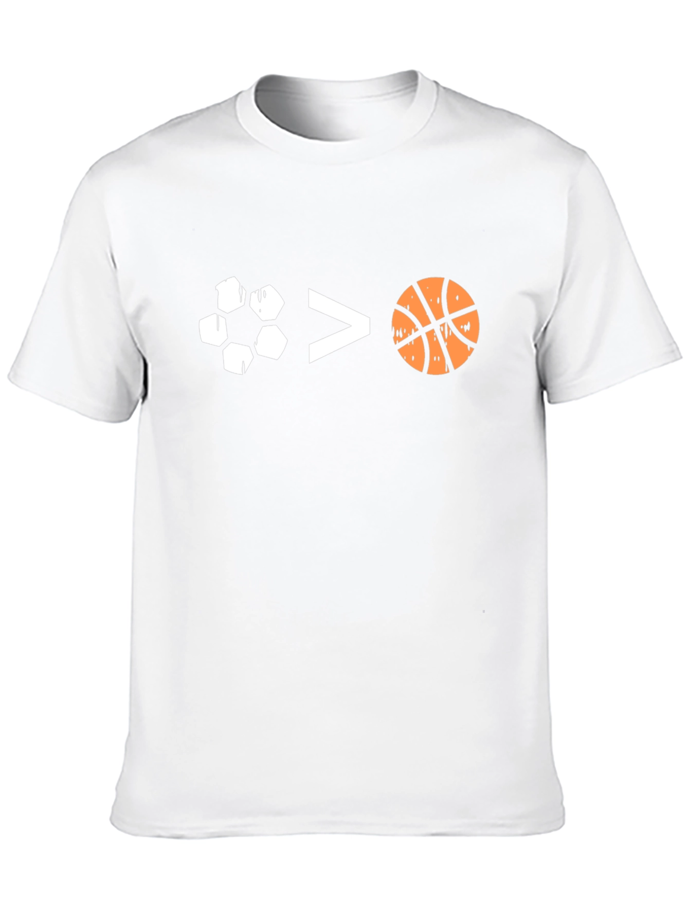 Soccer > Basketball Graphic T-Shirt - Black