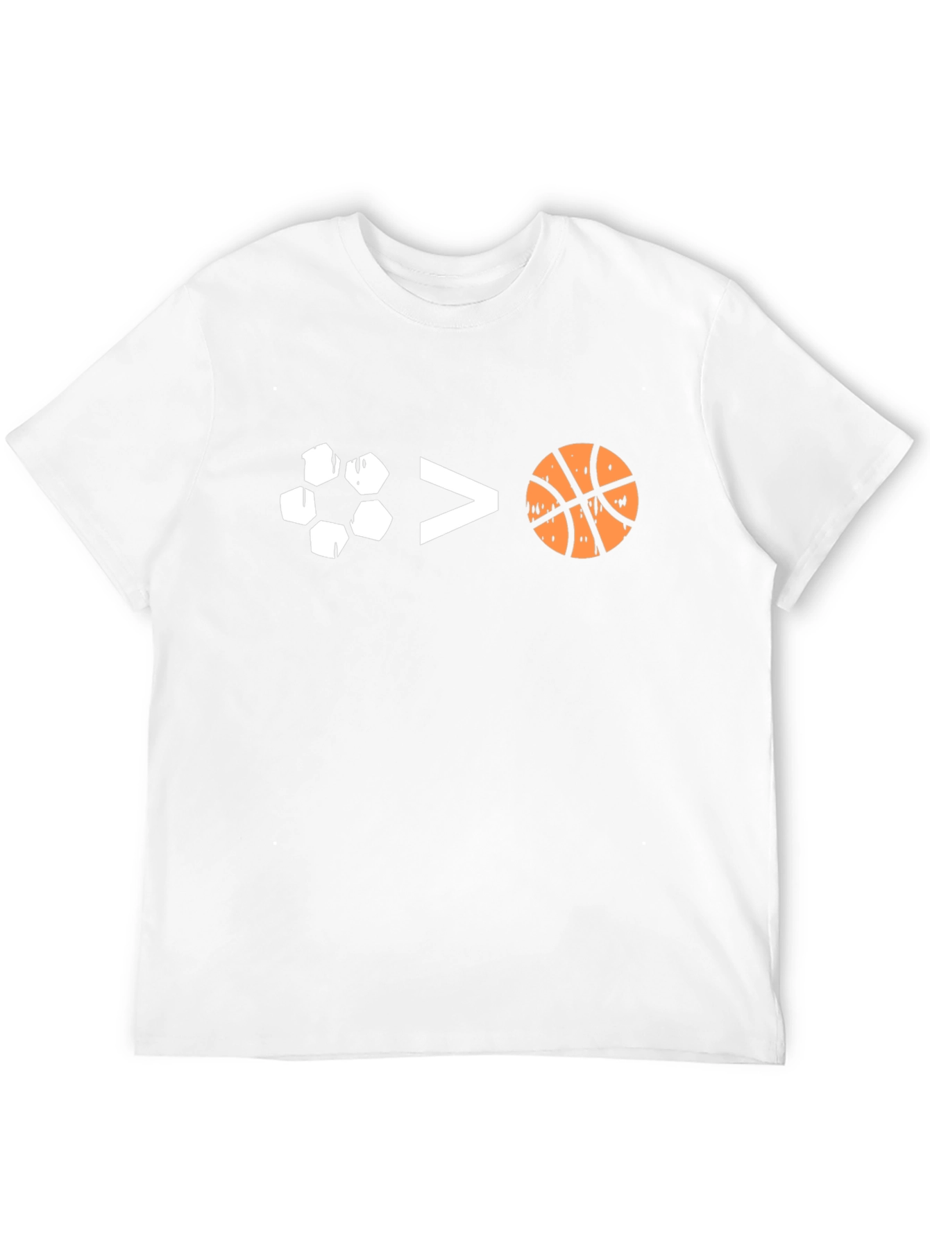 Soccer > Basketball Graphic T-Shirt - Black