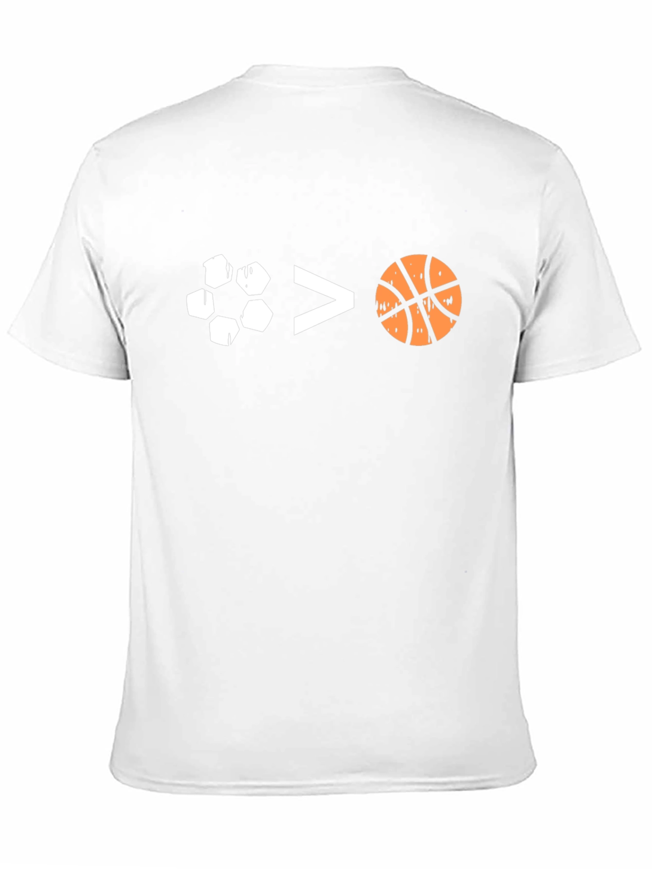 Soccer > Basketball Graphic T-Shirt - Black