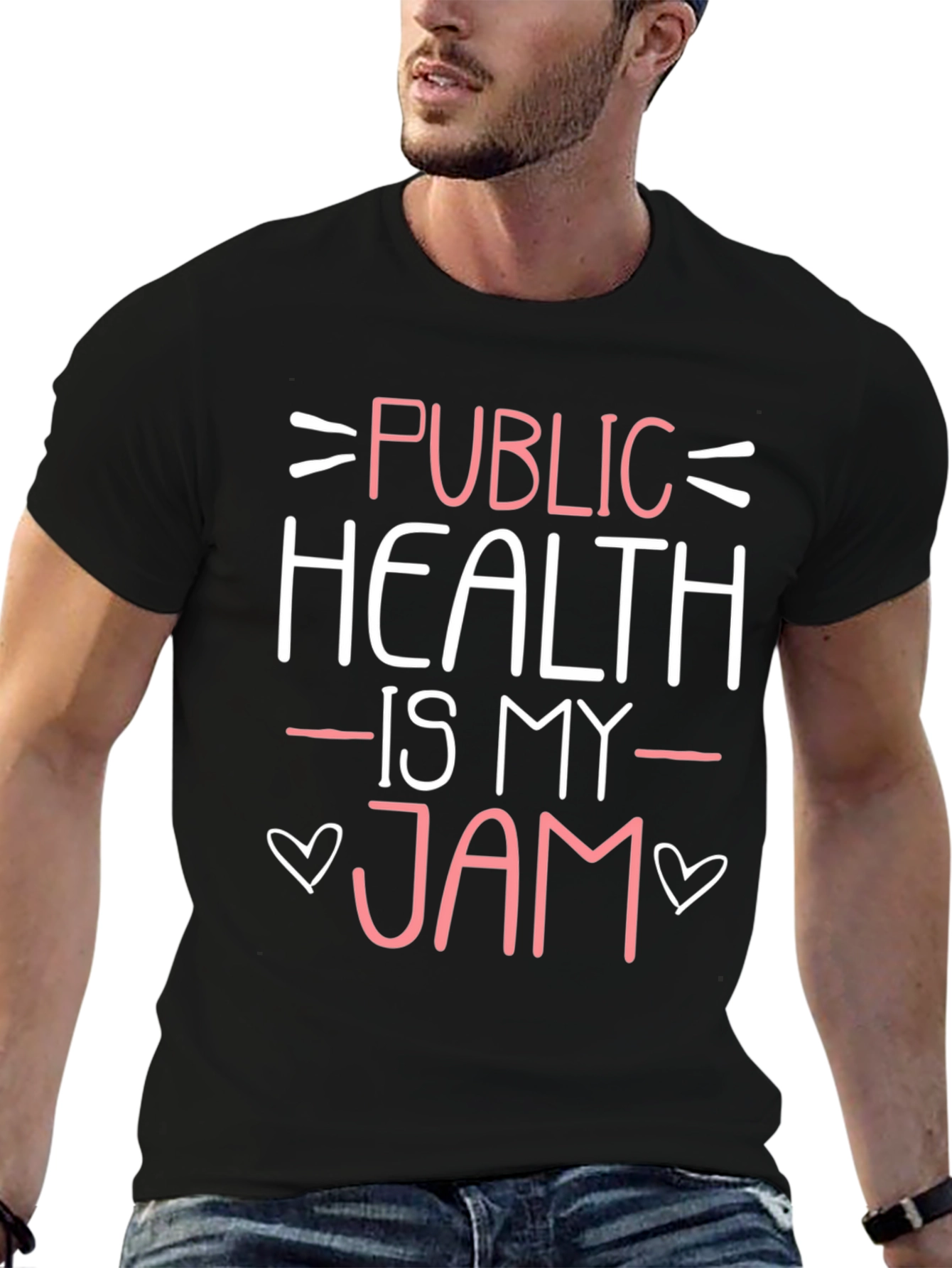 Public Health is My Jam Graphic T-Shirt