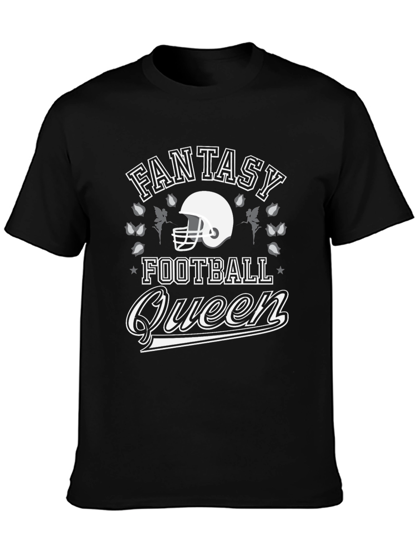 Fantasy Football Queen Graphic T-Shirt