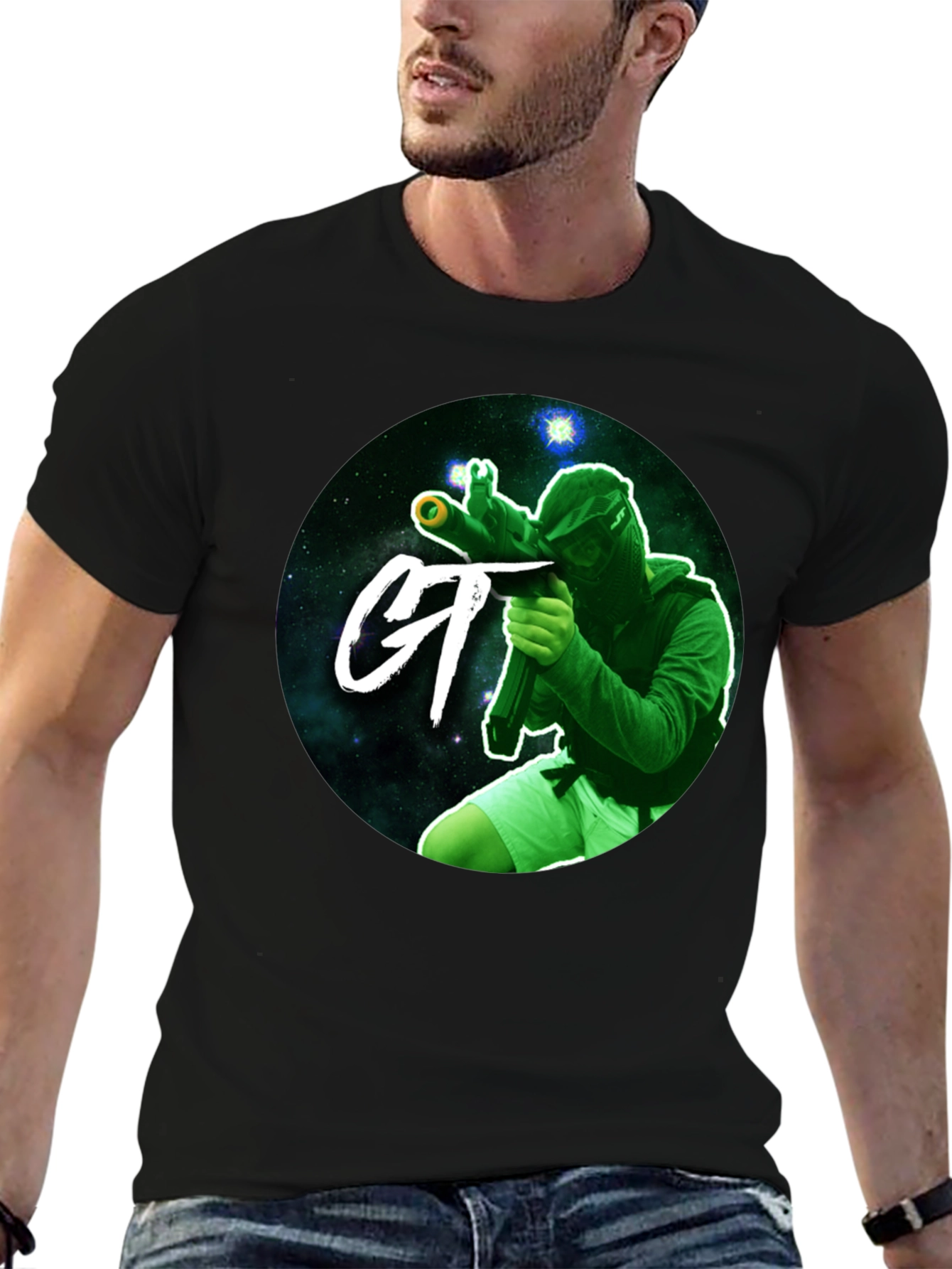 Cosmic Paintball T-Shirt - Gamer Tee