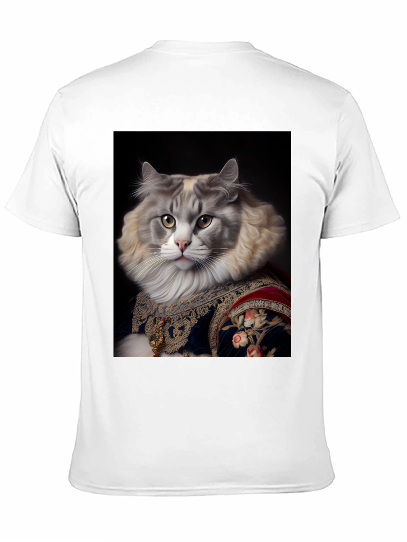 Regal Cat Portrait T-Shirt