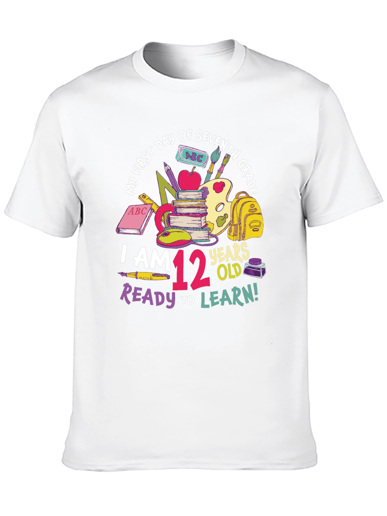 Seventh Grade Ready to Learn T-Shirt
