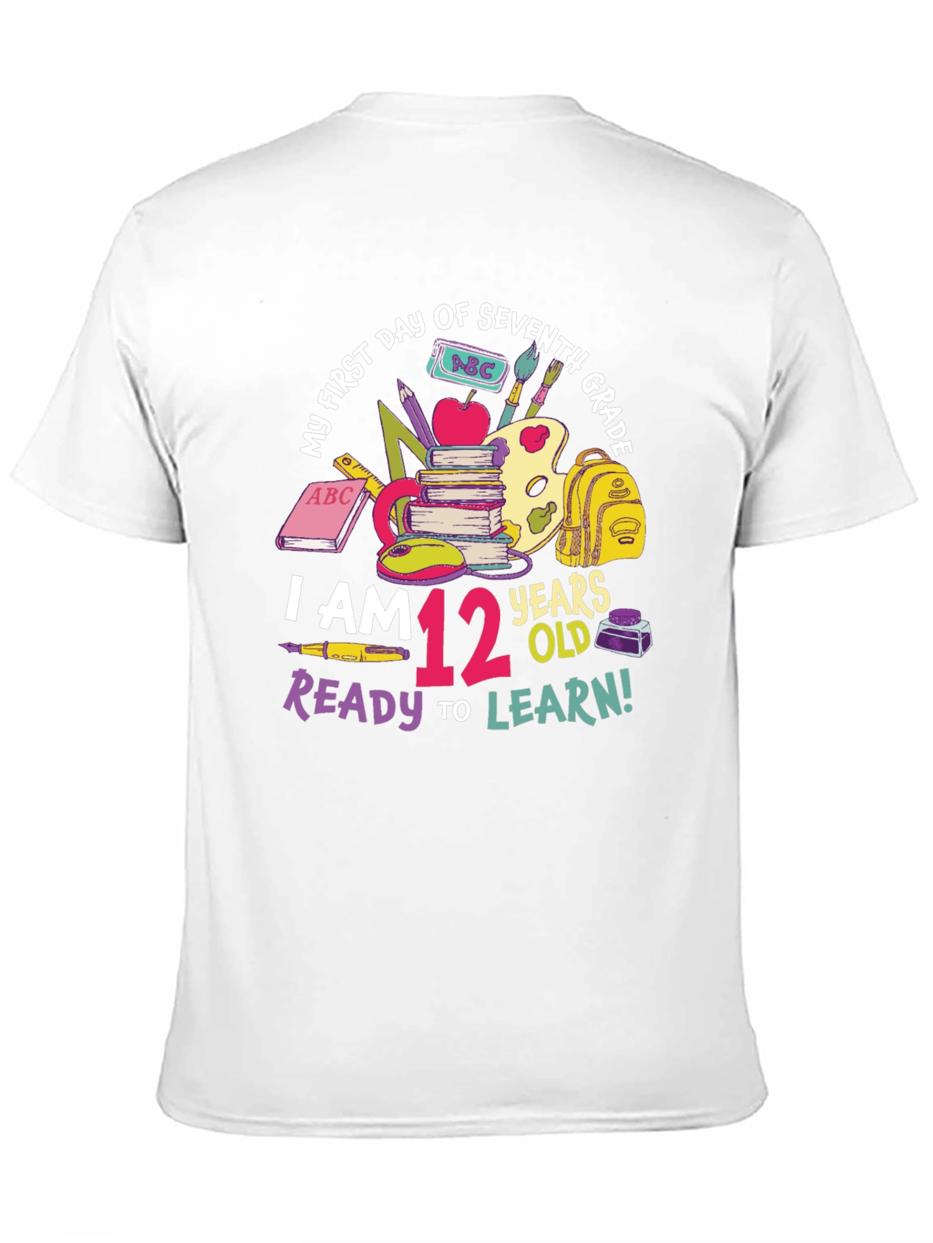 Seventh Grade Ready to Learn T-Shirt