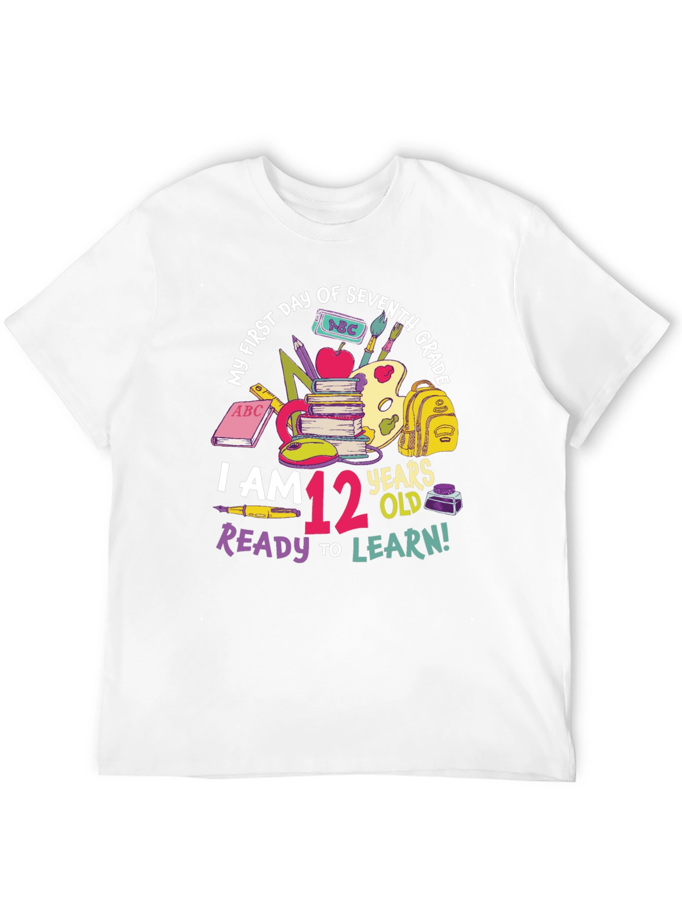 Seventh Grade Ready to Learn T-Shirt