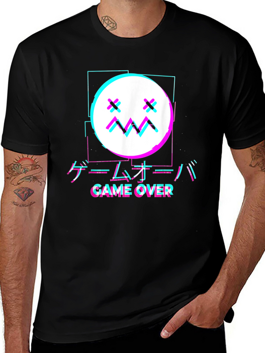 Game Over T-Shirt - Anime Style