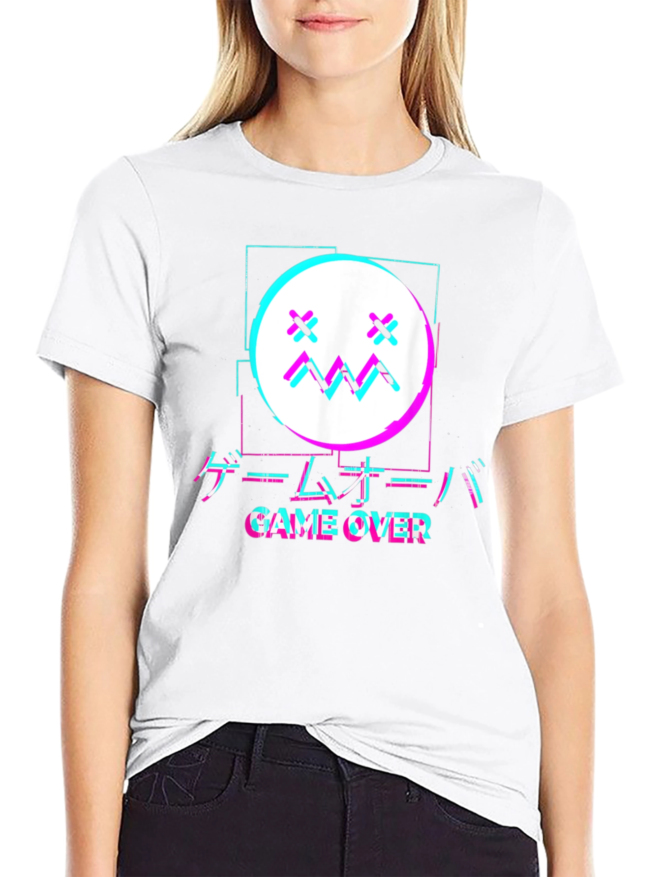 Game Over T-Shirt - Anime Style