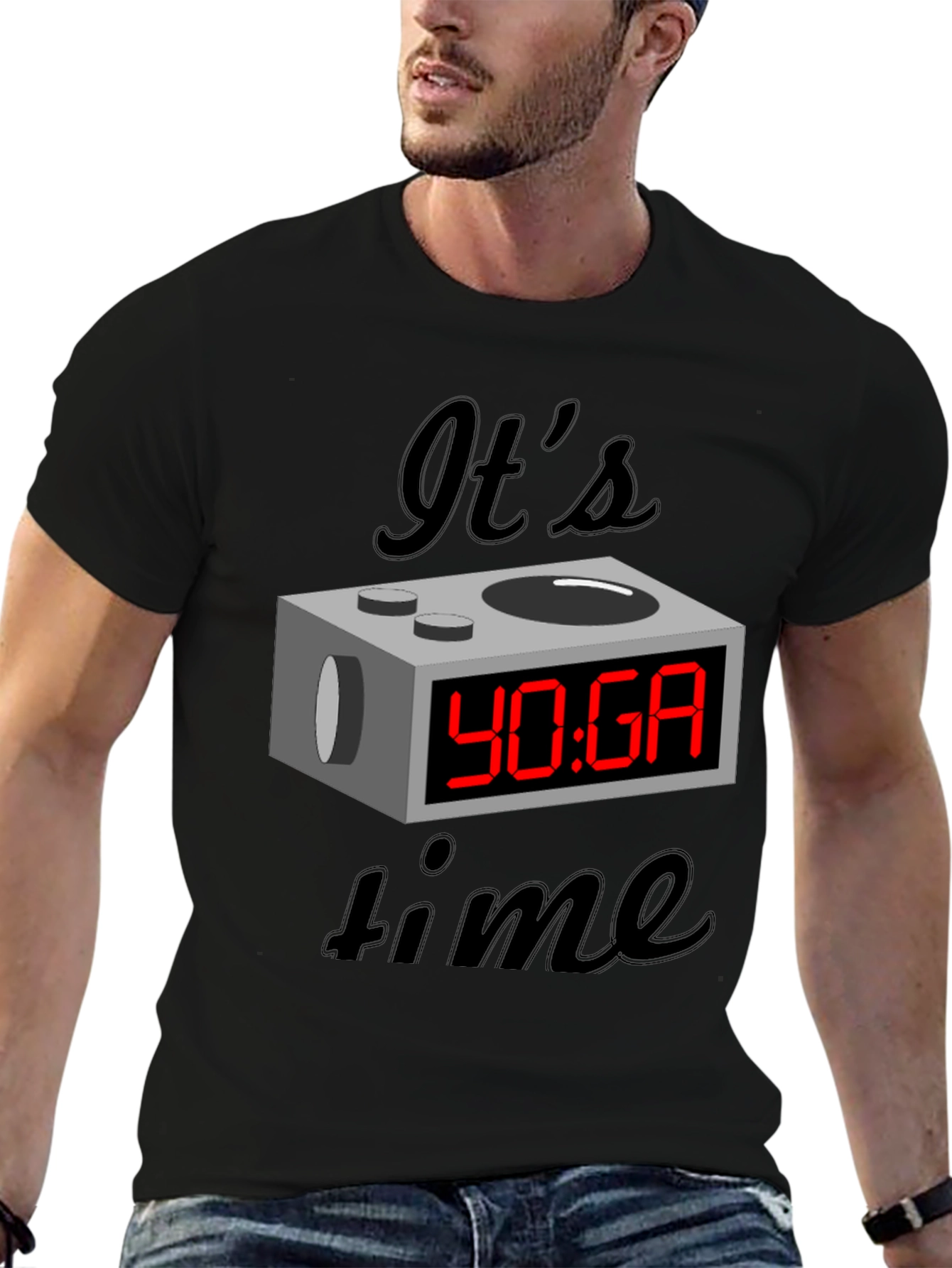 Yoga Time Graphic T-Shirt