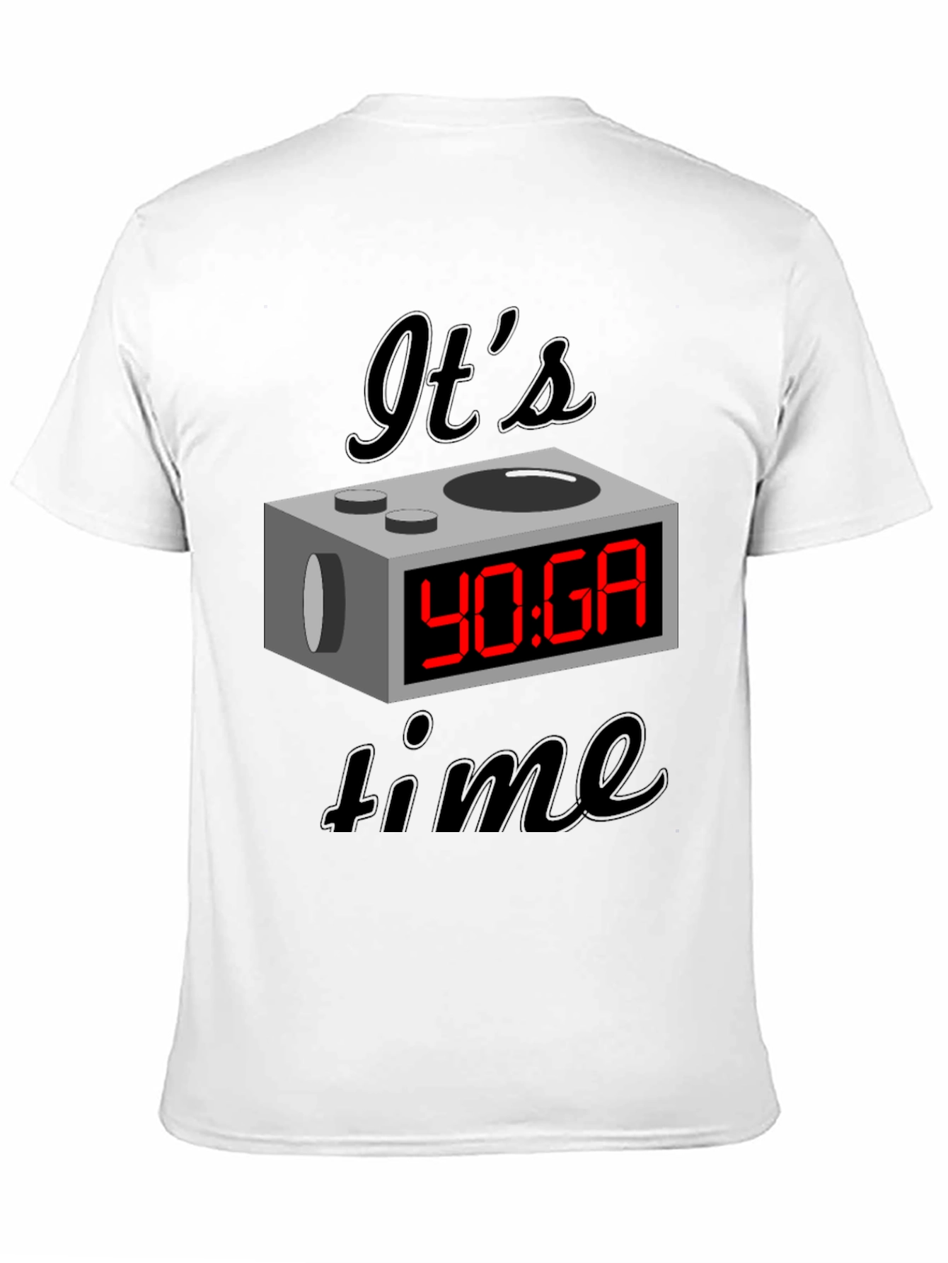 Yoga Time Graphic T-Shirt