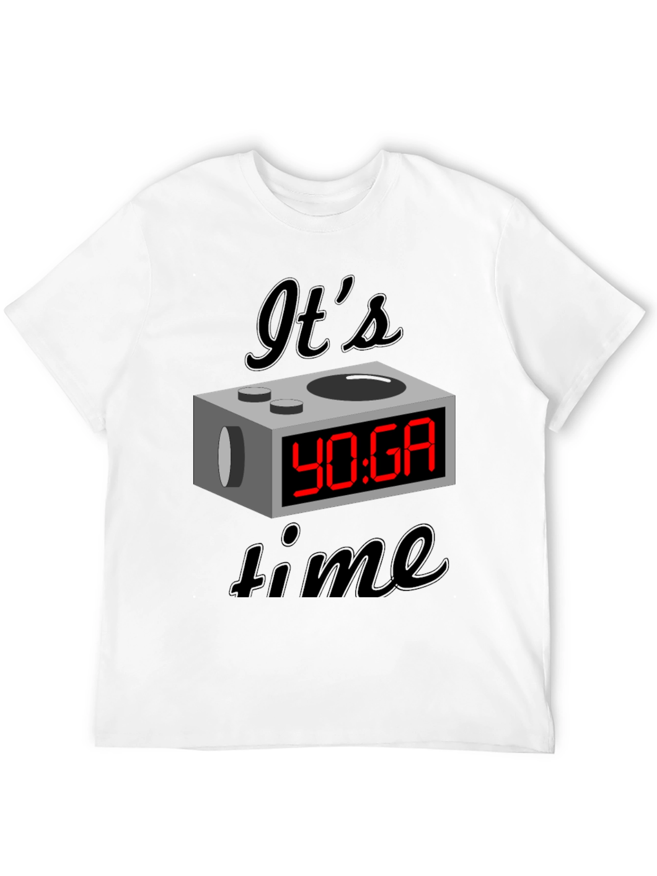 Yoga Time Graphic T-Shirt