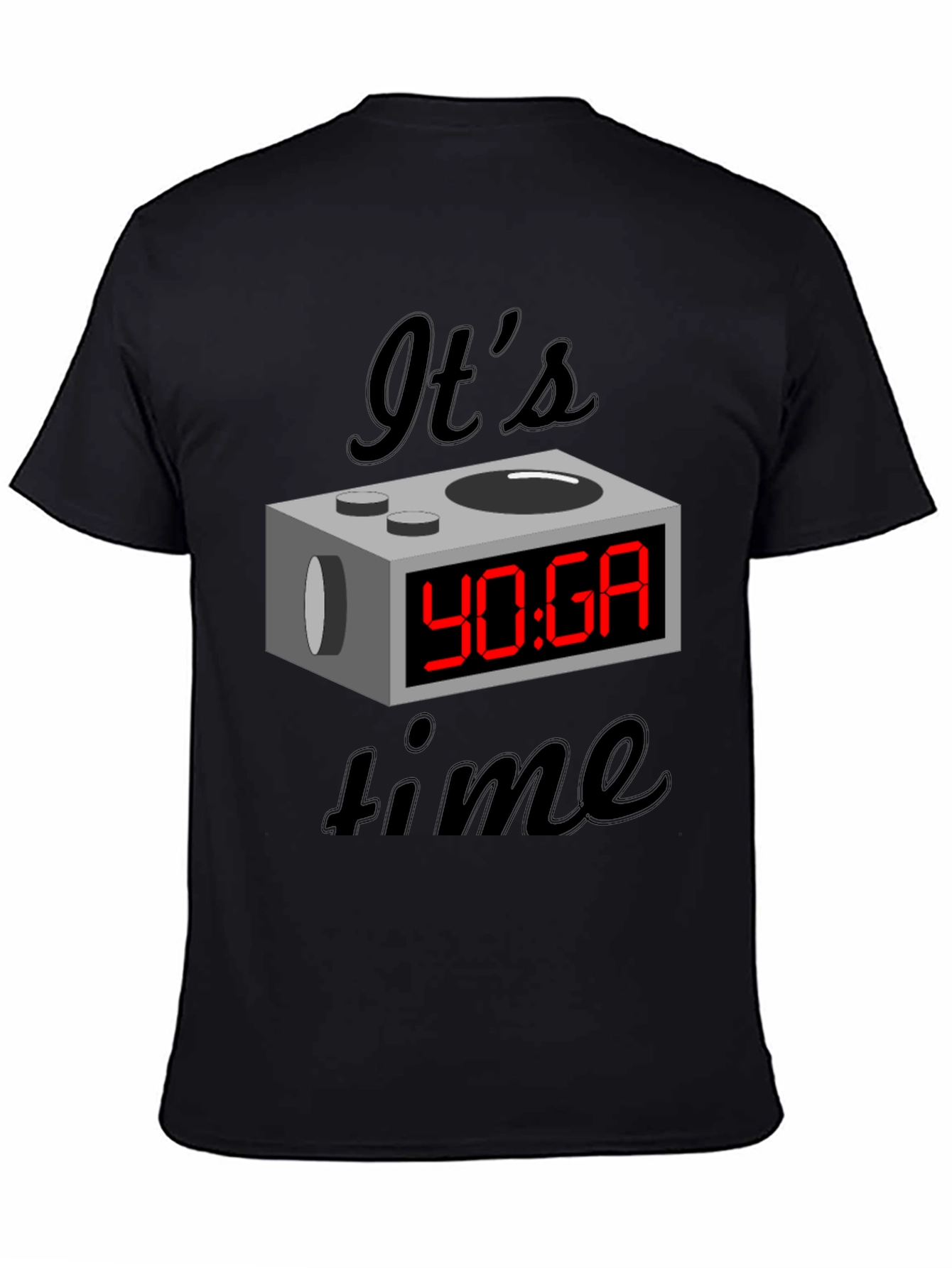 Yoga Time Graphic T-Shirt