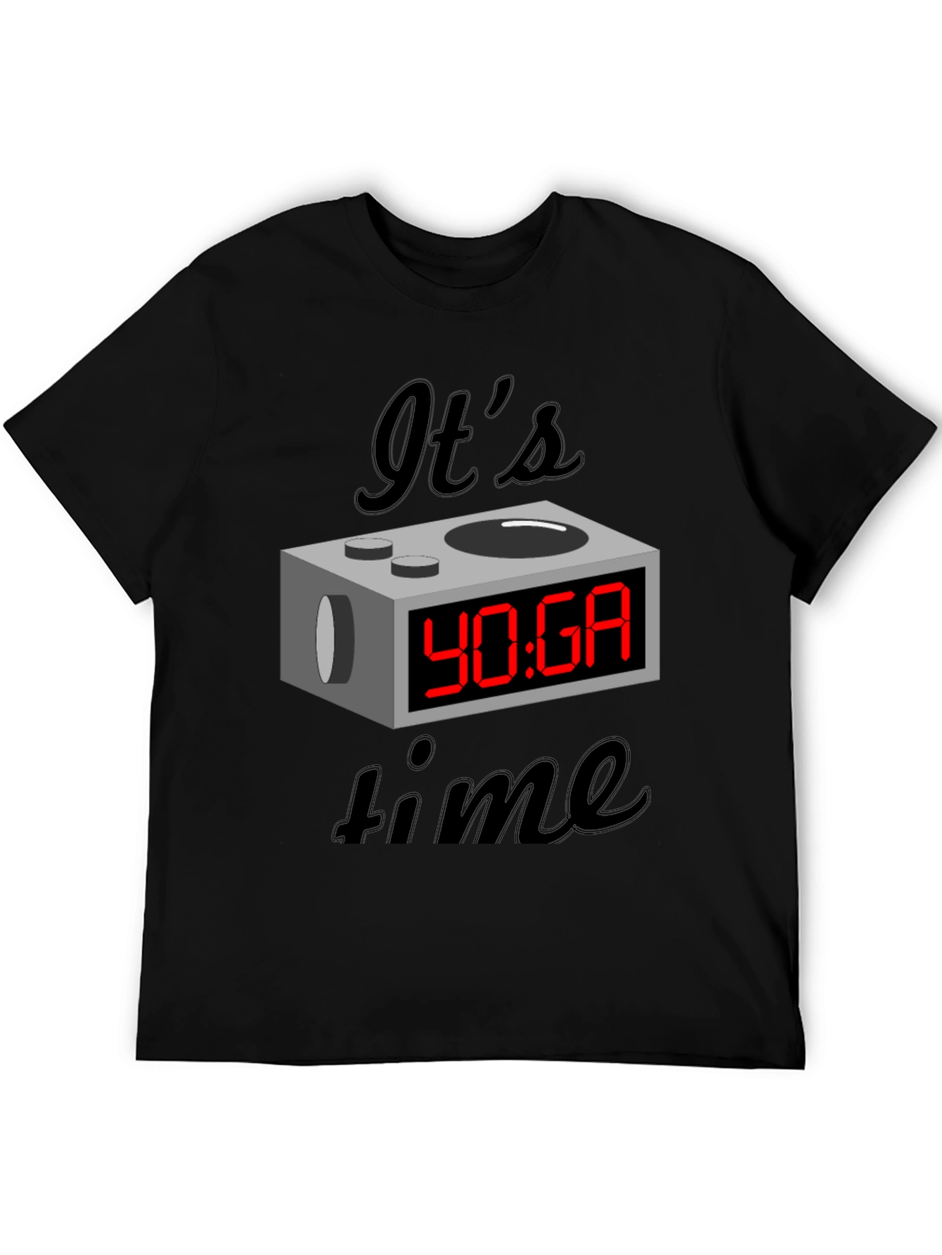 Yoga Time Graphic T-Shirt