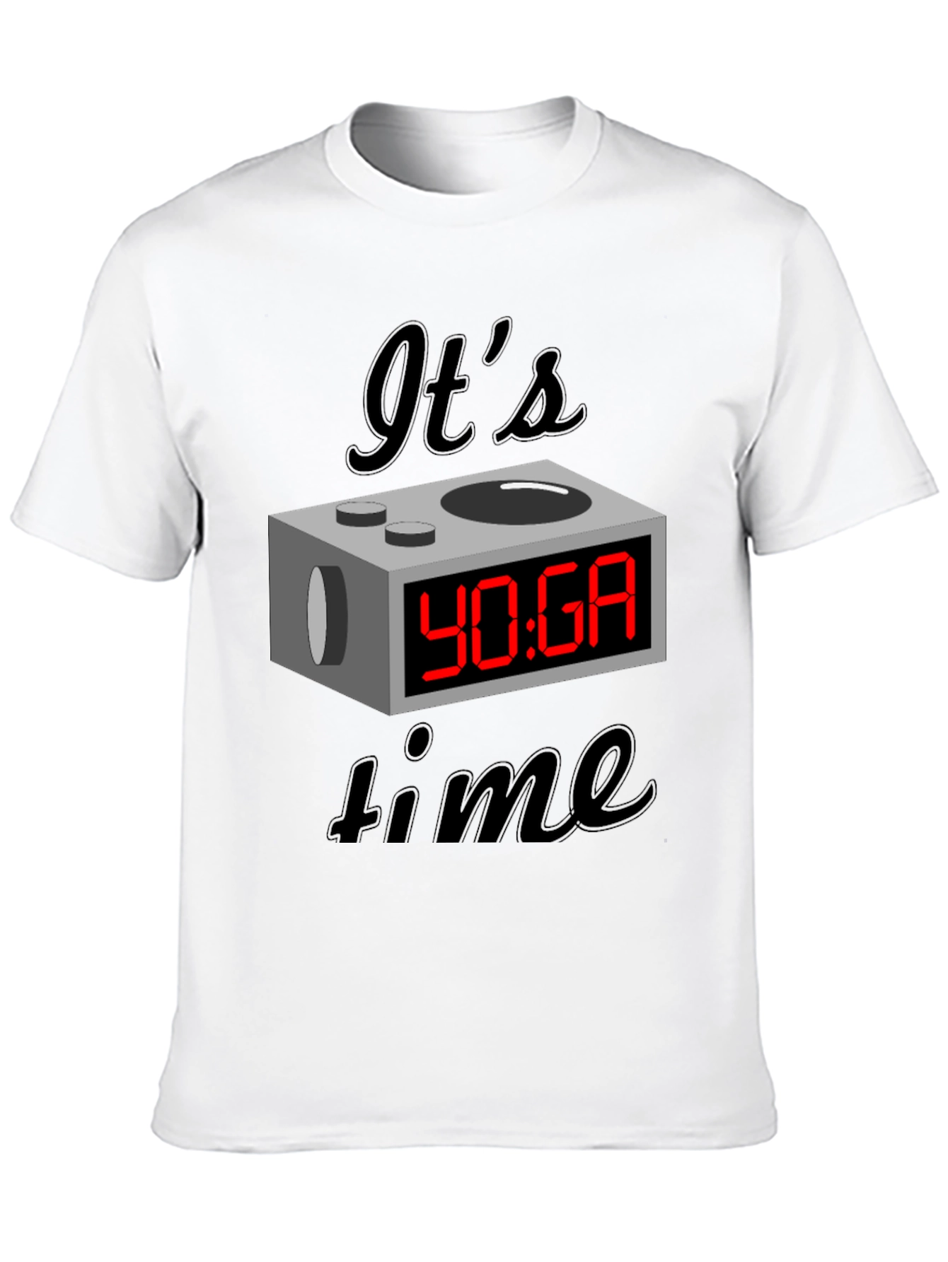 Yoga Time Graphic T-Shirt
