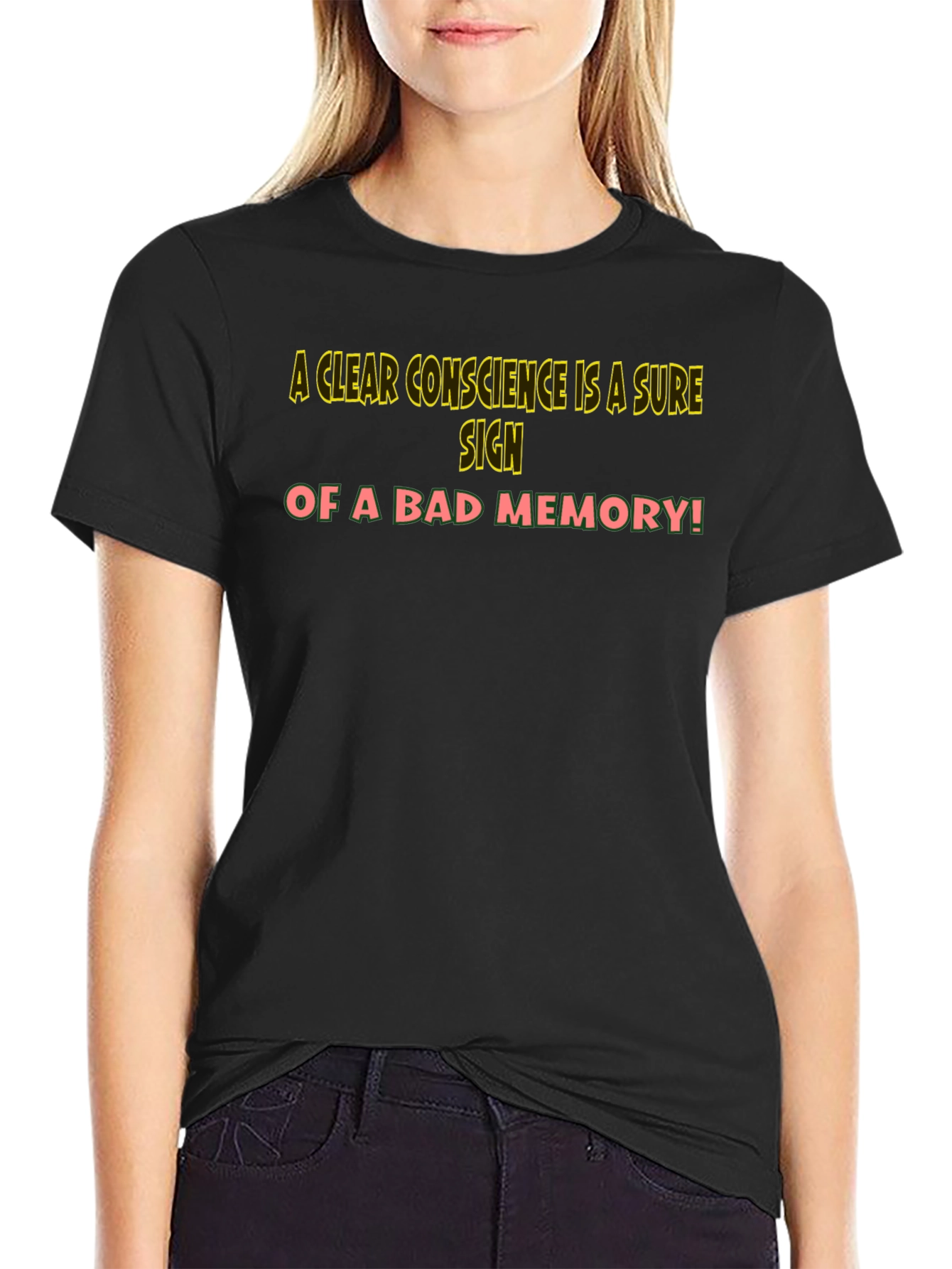 Funny Bad Memory Graphic T-Shirt