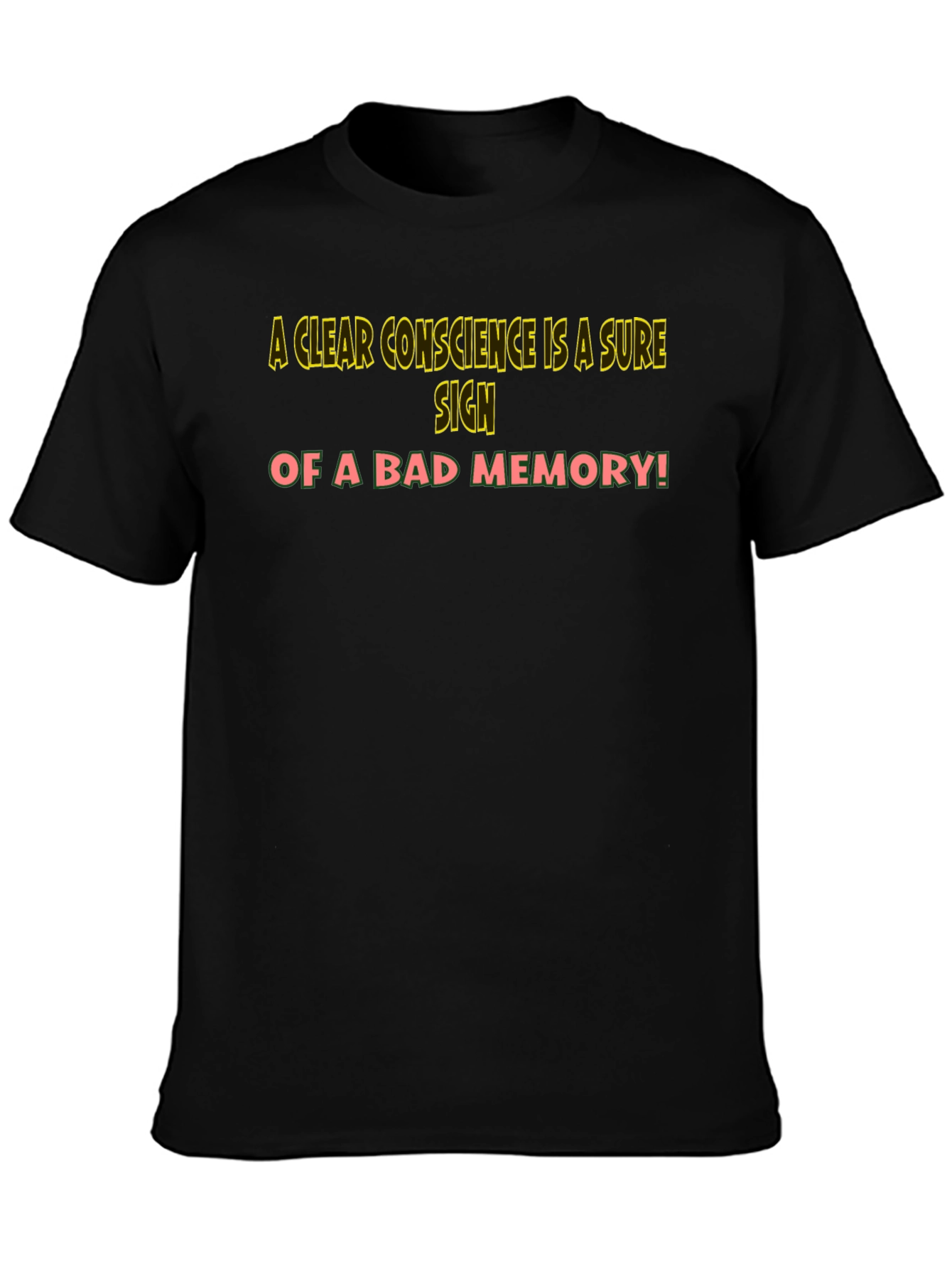 Funny Bad Memory Graphic T-Shirt