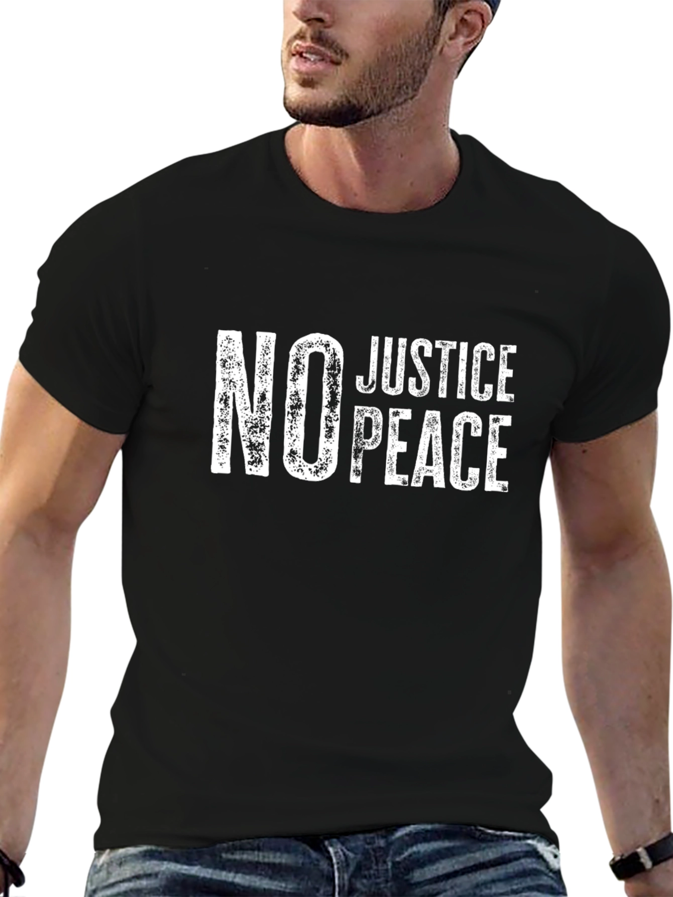 No Justice No Peace Graphic Tee