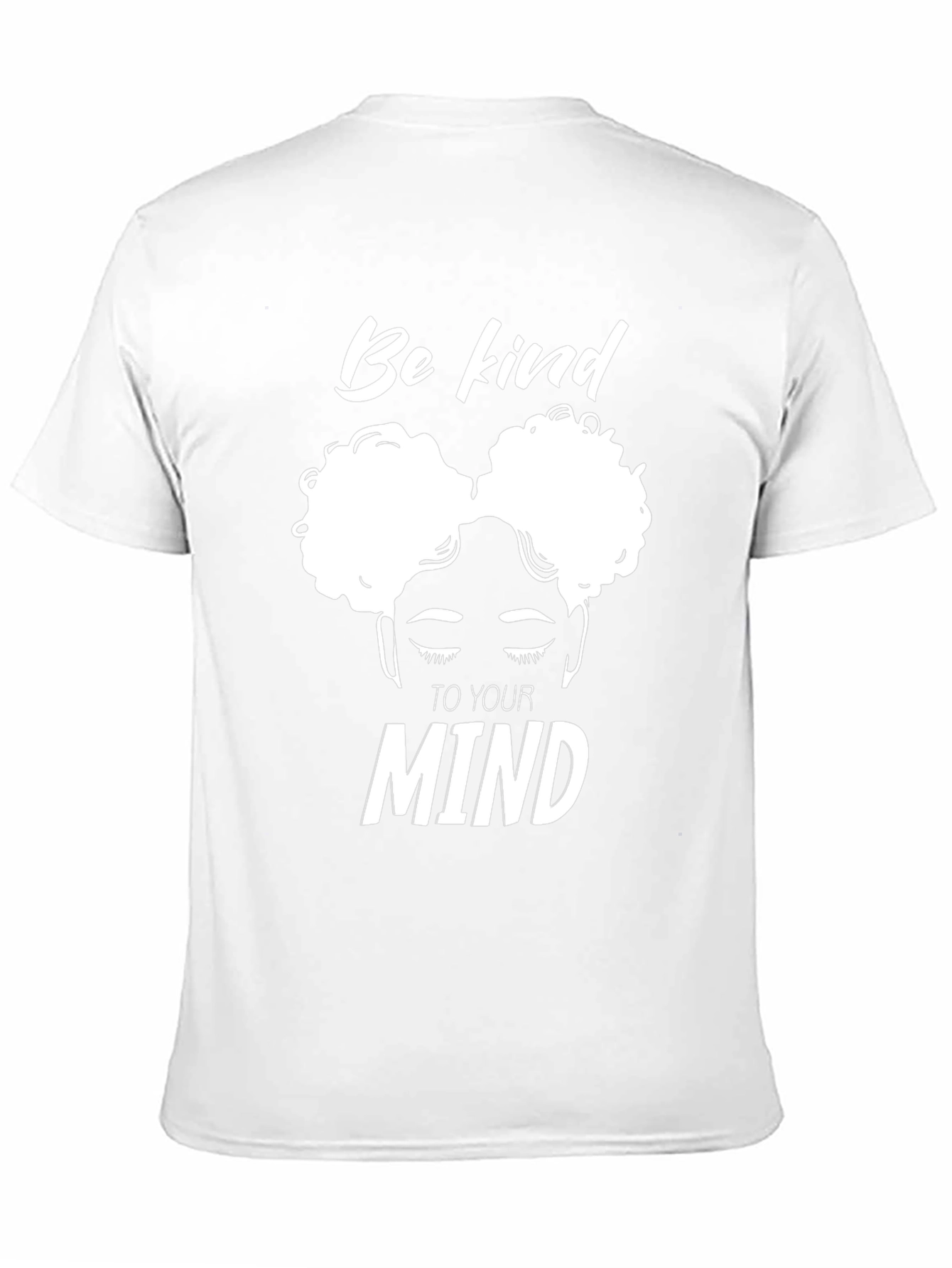 Be Kind to Your Mind Black Graphic T-Shirt