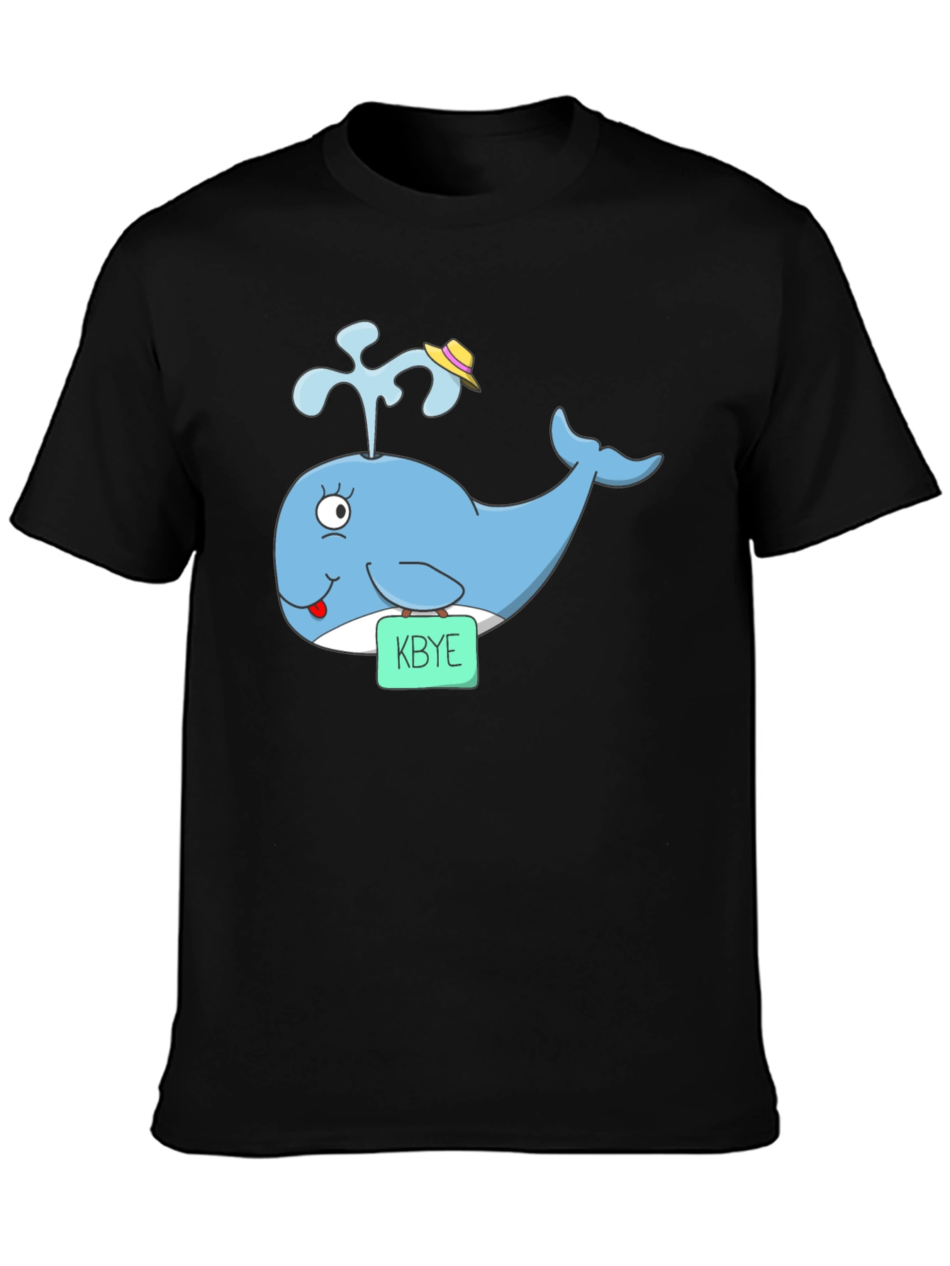 Whimsical Whale KBYE Graphic Tee
