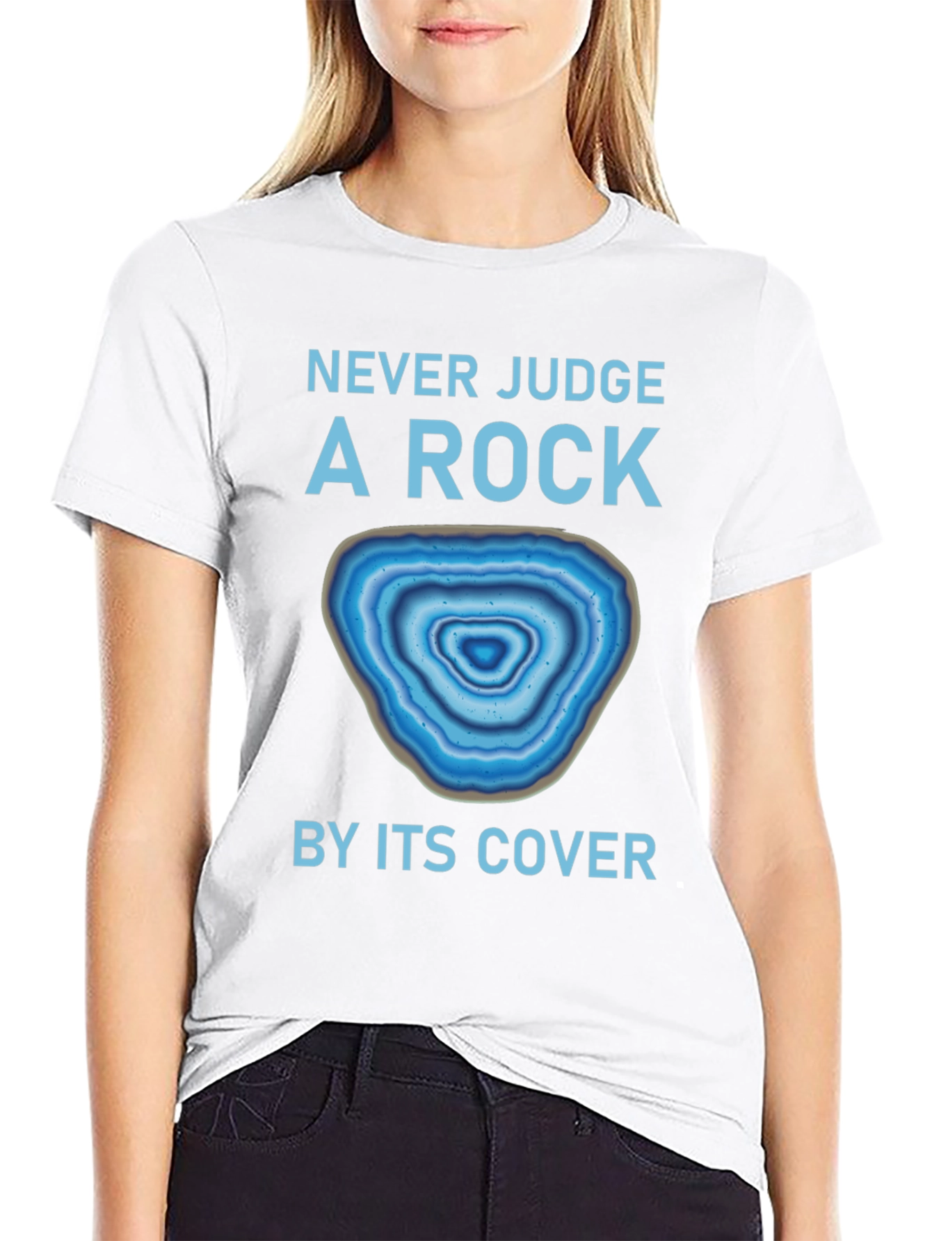 Never Judge a Rock by Its Cover T-Shirt