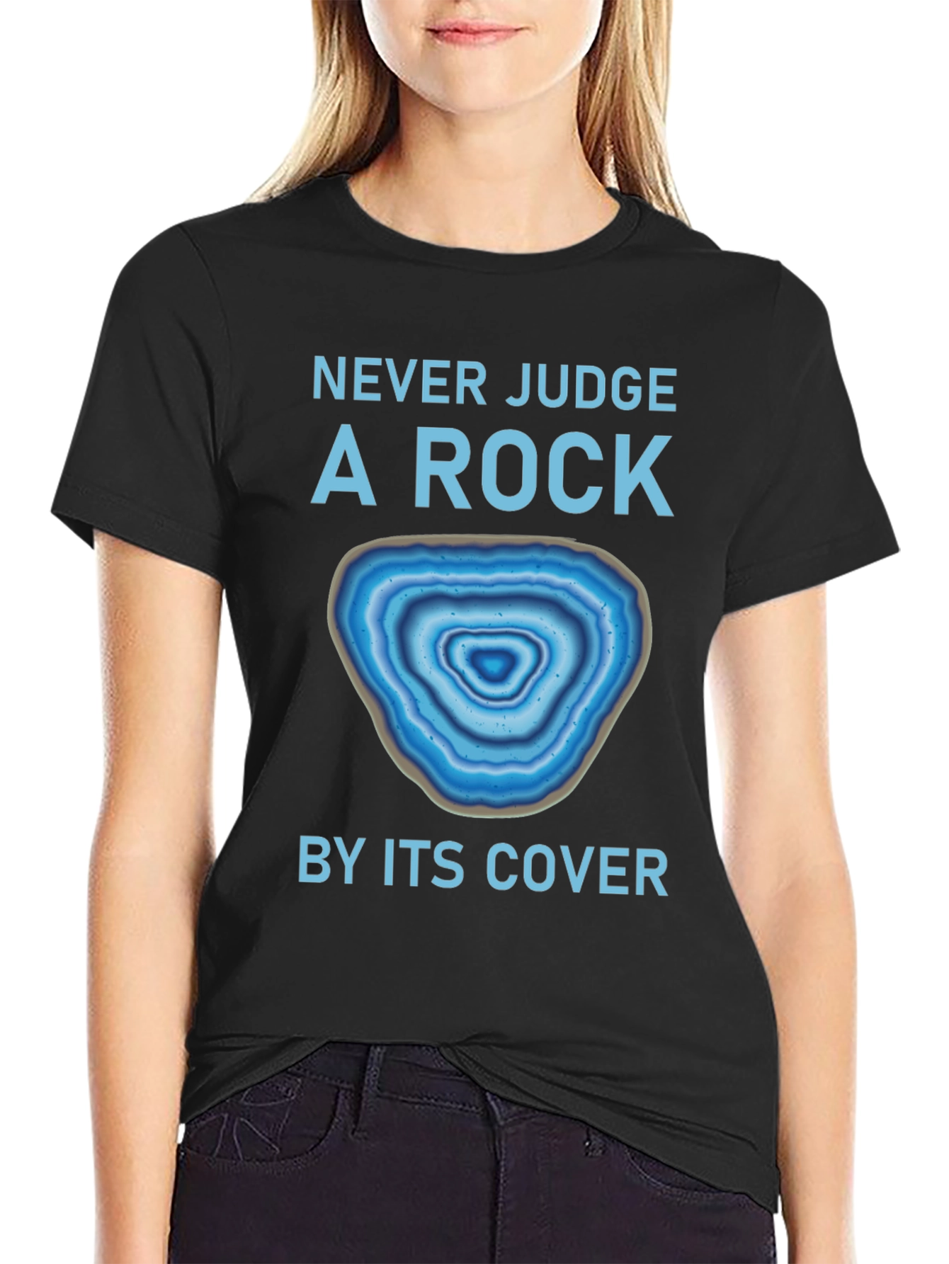 Never Judge a Rock by Its Cover T-Shirt