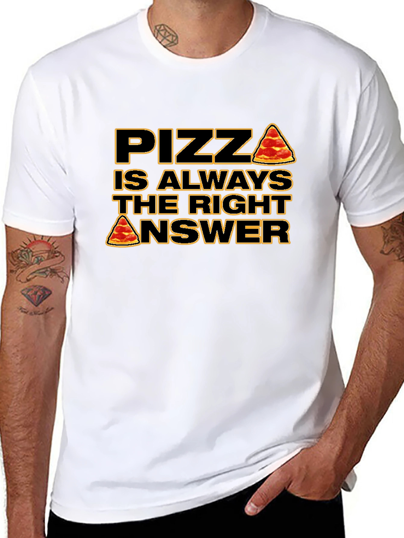 Pizza is Always the Right Answer T-Shirt