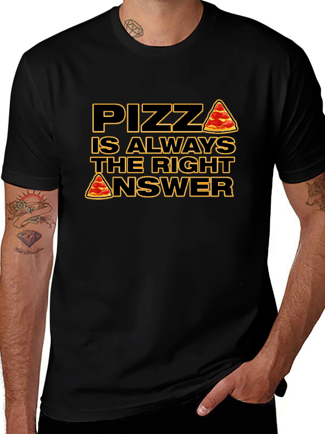 Pizza is Always the Right Answer T-Shirt