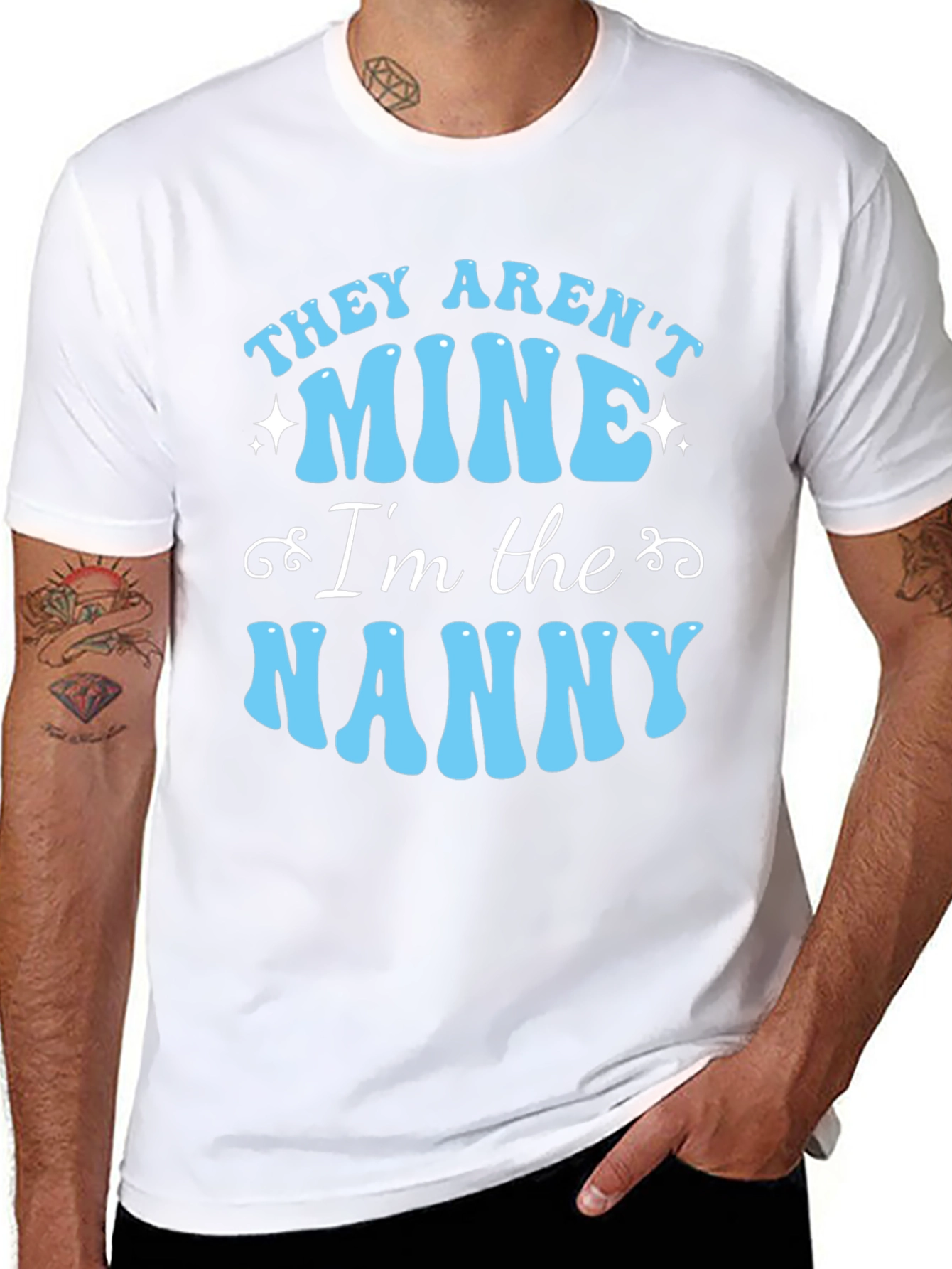 Funny Nanny T-Shirt - They Arent Mine!