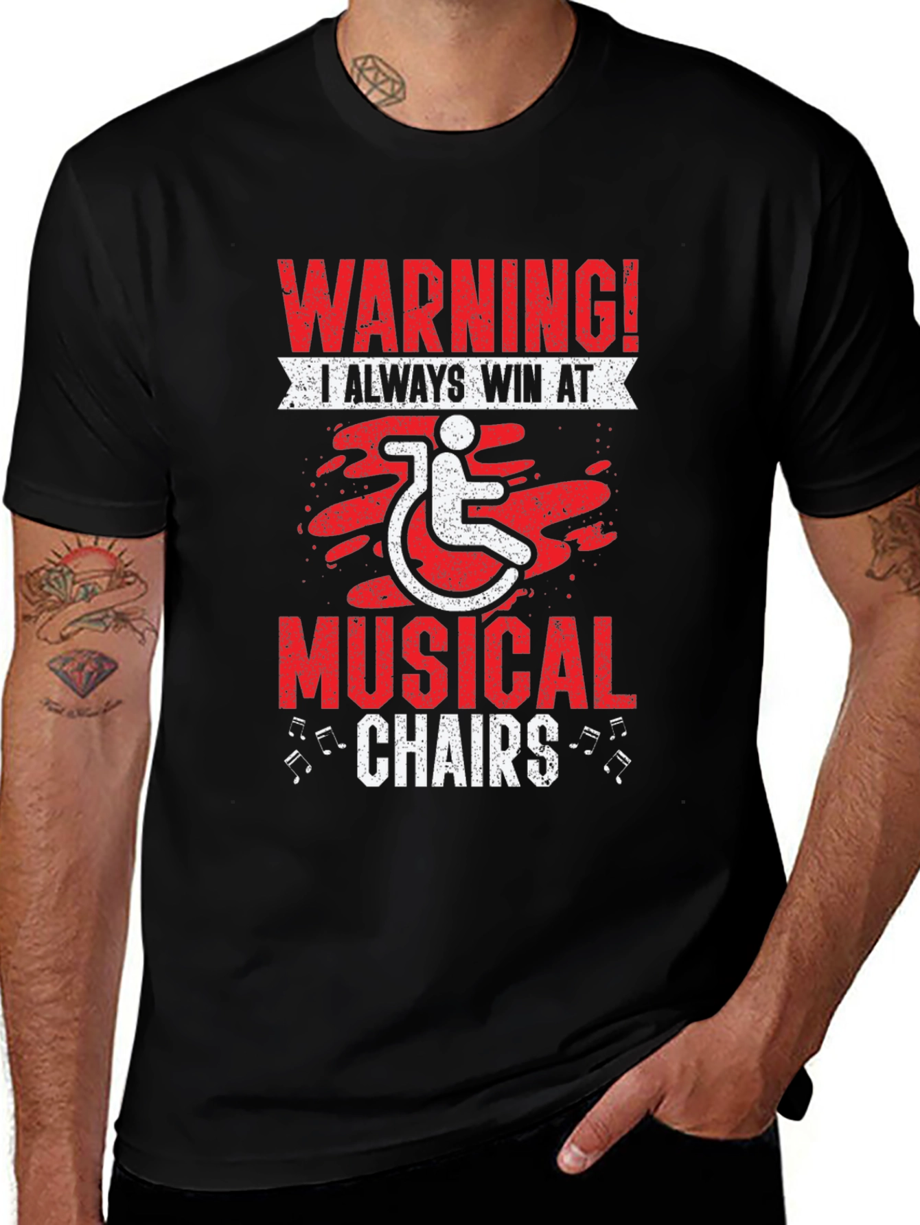 Warning! Musical Chairs T-Shirt