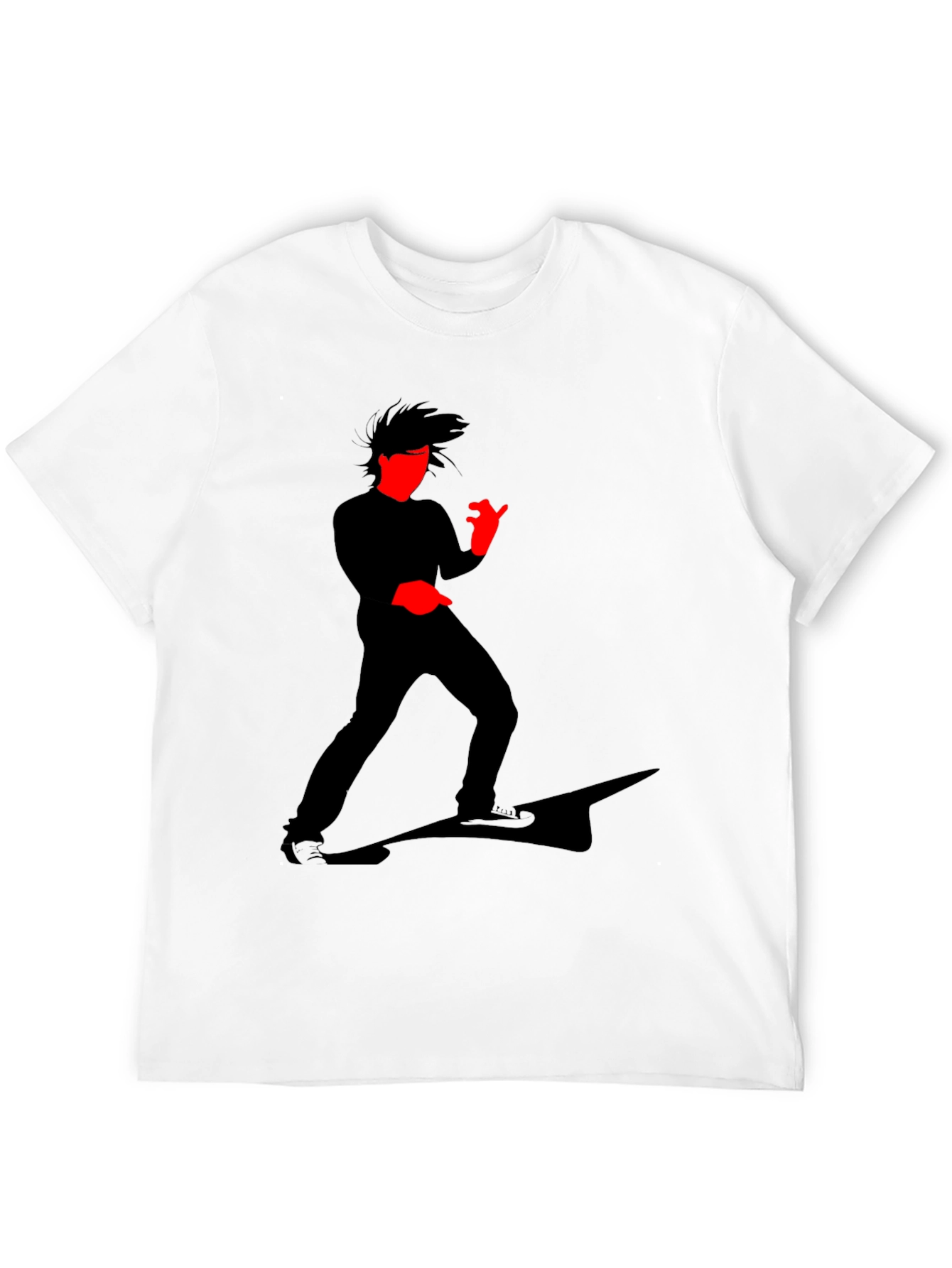 Cool Graphic T-Shirt - Striking Silhouette Design