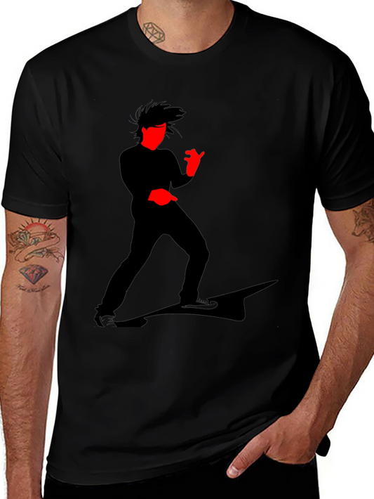 Cool Graphic T-Shirt - Striking Silhouette Design