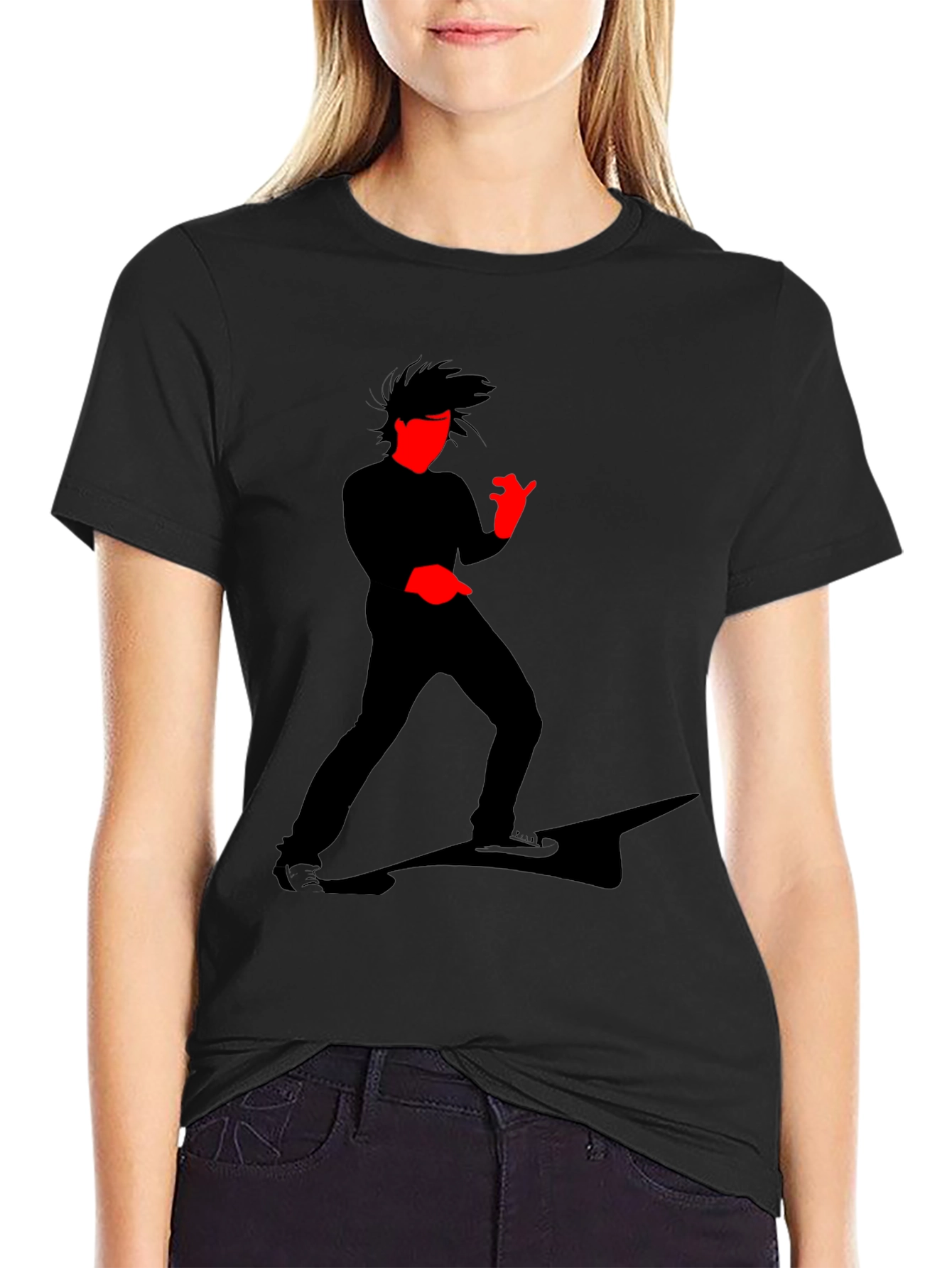 Cool Graphic T-Shirt - Striking Silhouette Design
