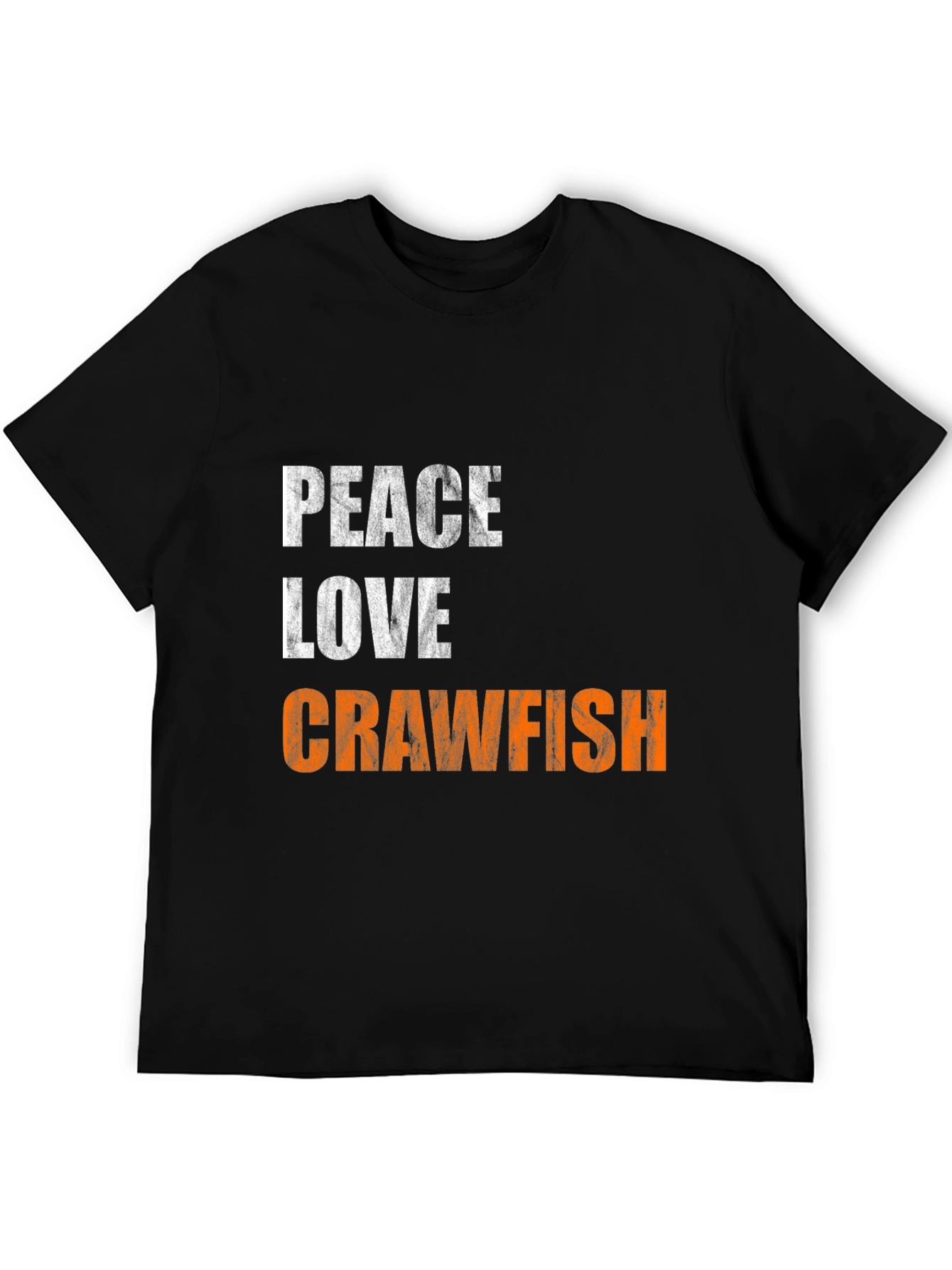 Peace Love Crawfish Graphic T-Shirt