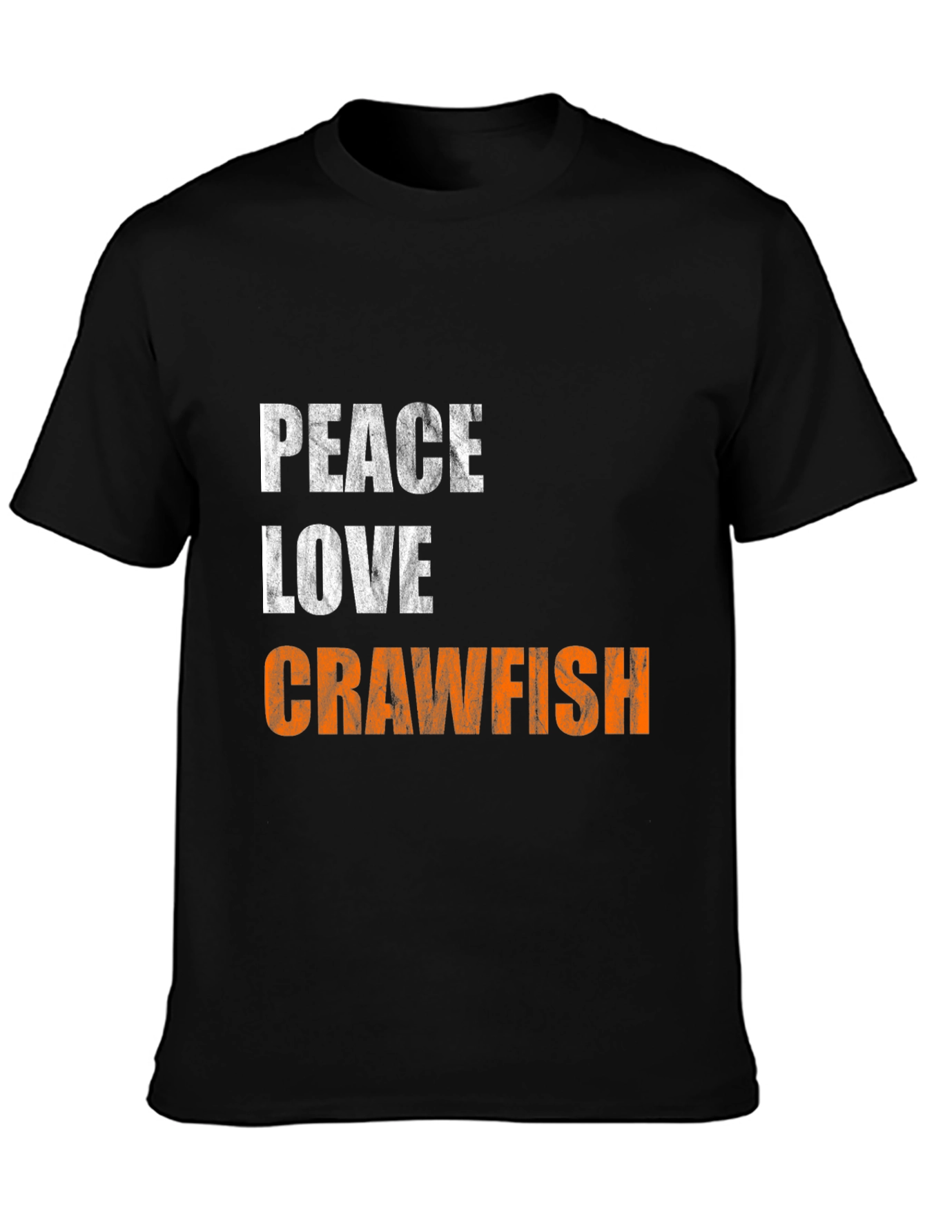 Peace Love Crawfish Graphic T-Shirt