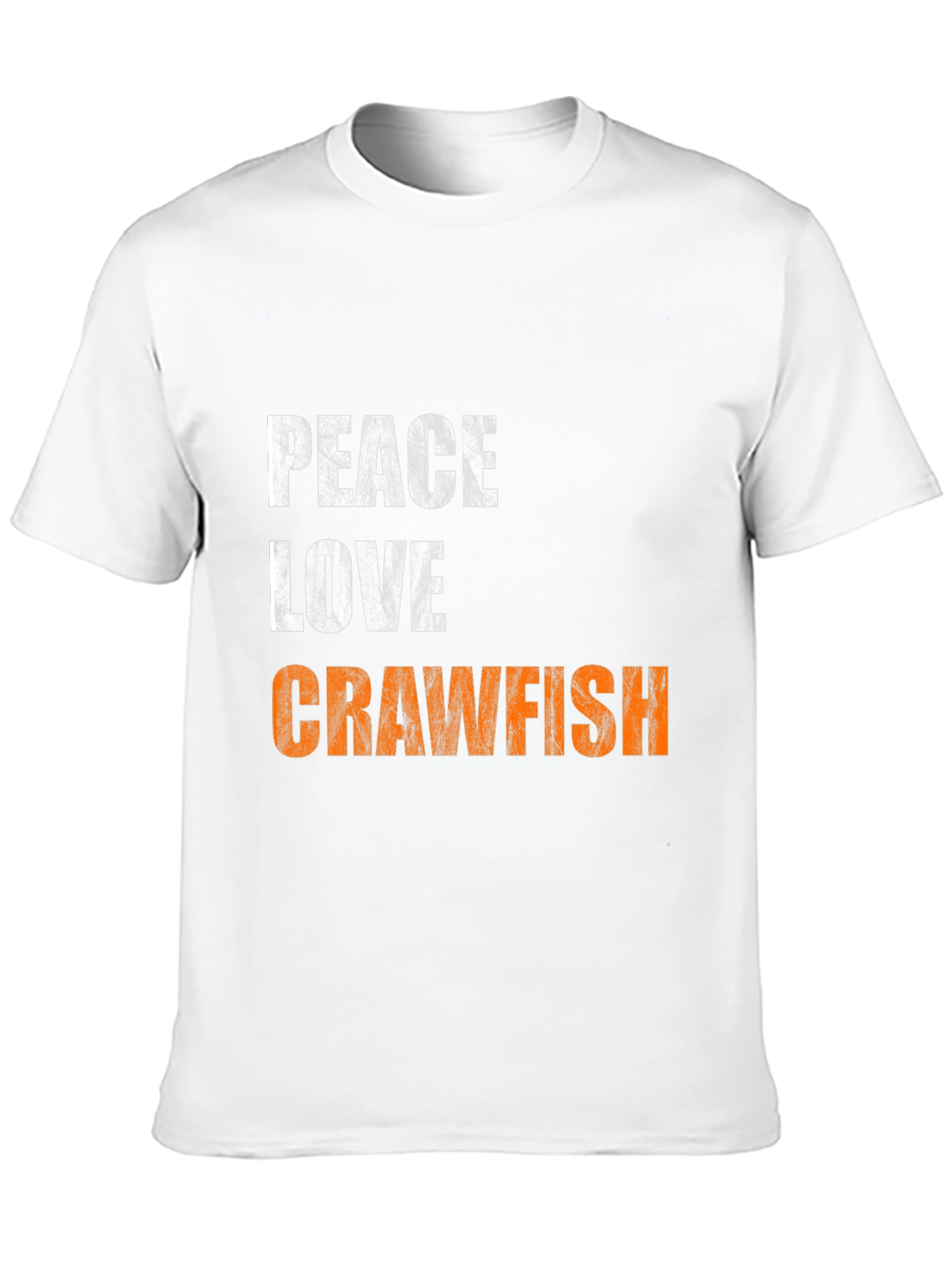 Peace Love Crawfish Graphic T-Shirt