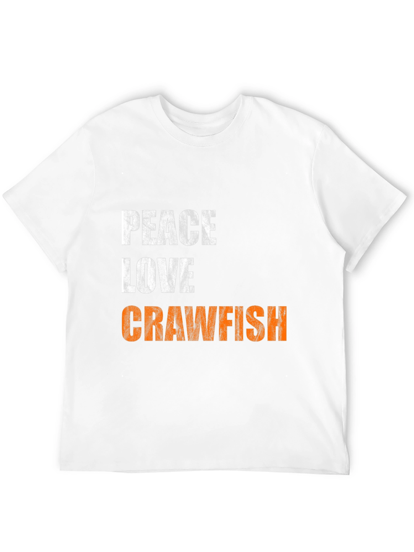 Peace Love Crawfish Graphic T-Shirt
