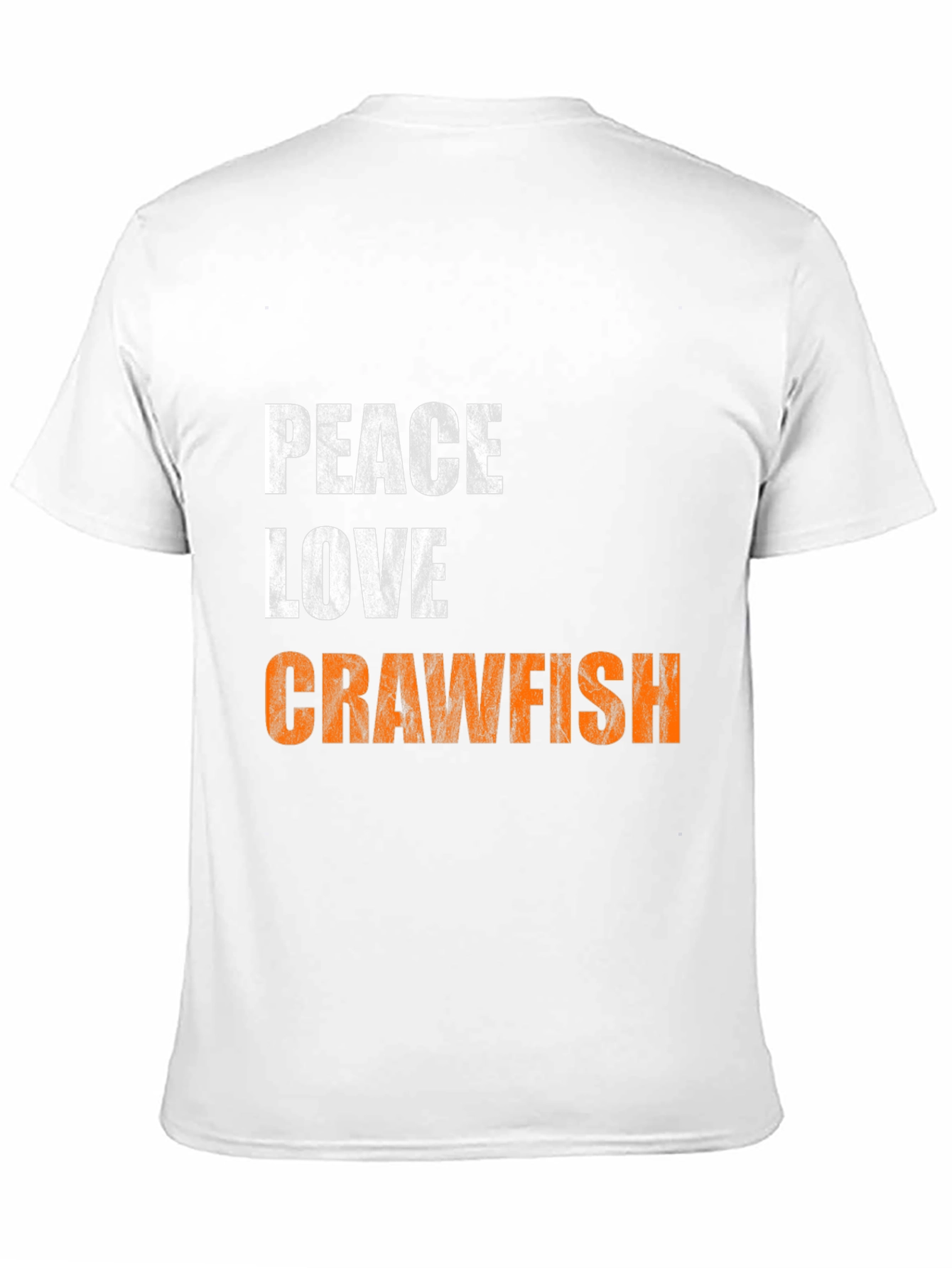Peace Love Crawfish Graphic T-Shirt
