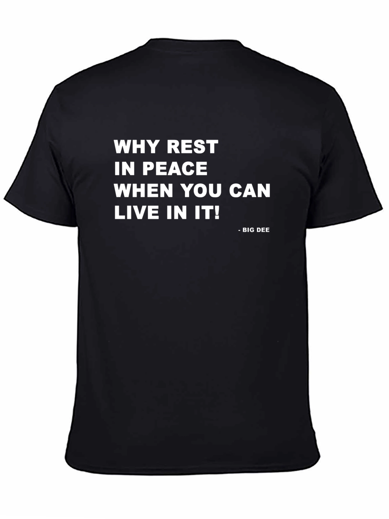 Why Rest in Peace Funny T-Shirt