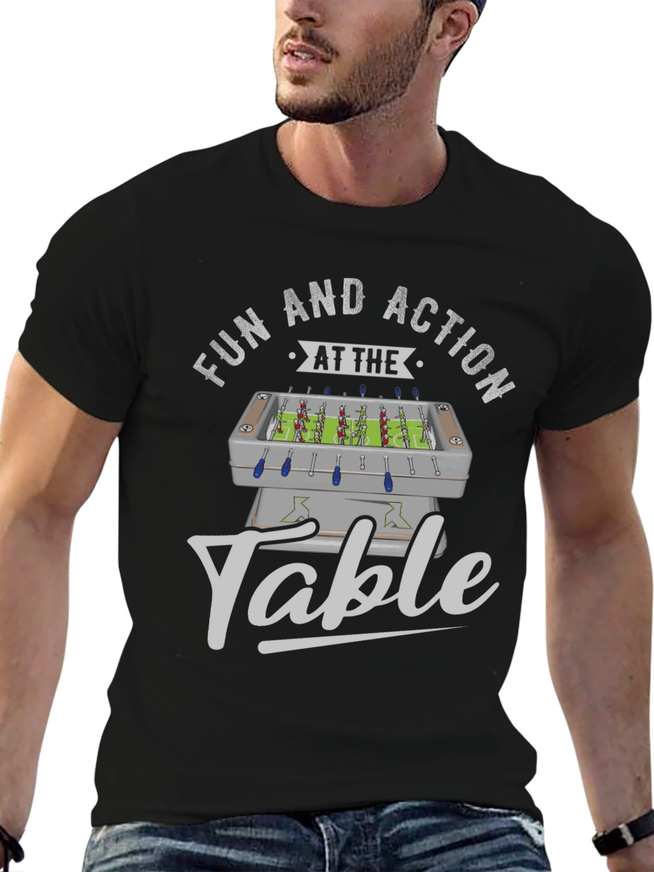 Fun and Action at the Table Graphic Tee