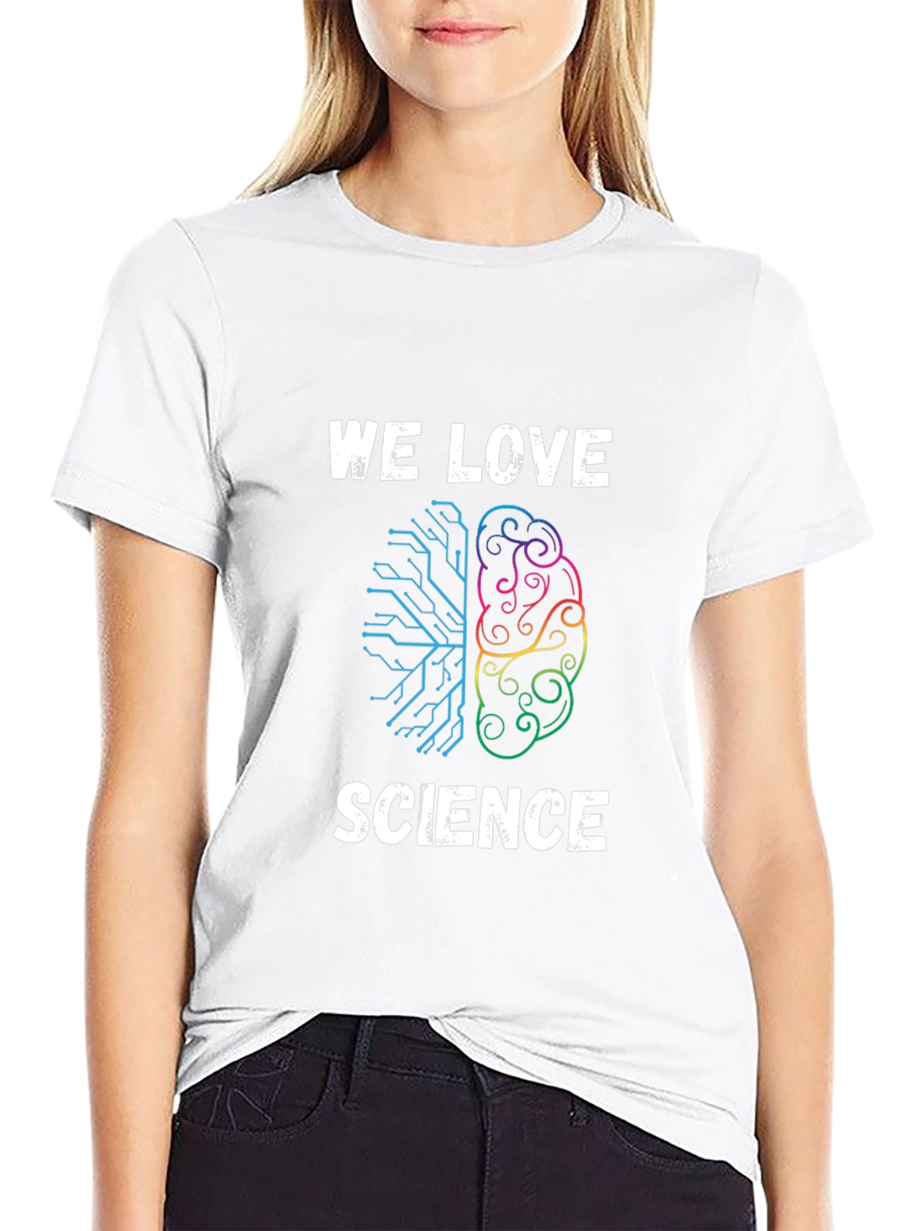 We Love Science Brain T-Shirt