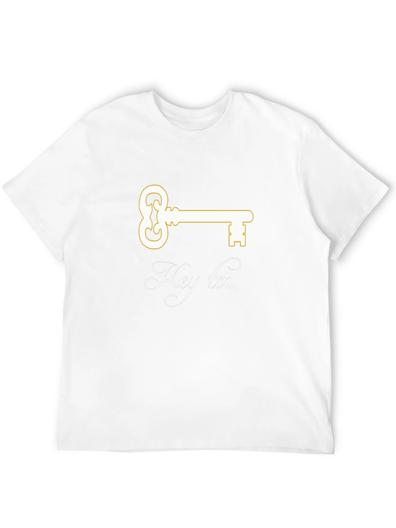 Key To T-Shirt - Black Graphic Tee