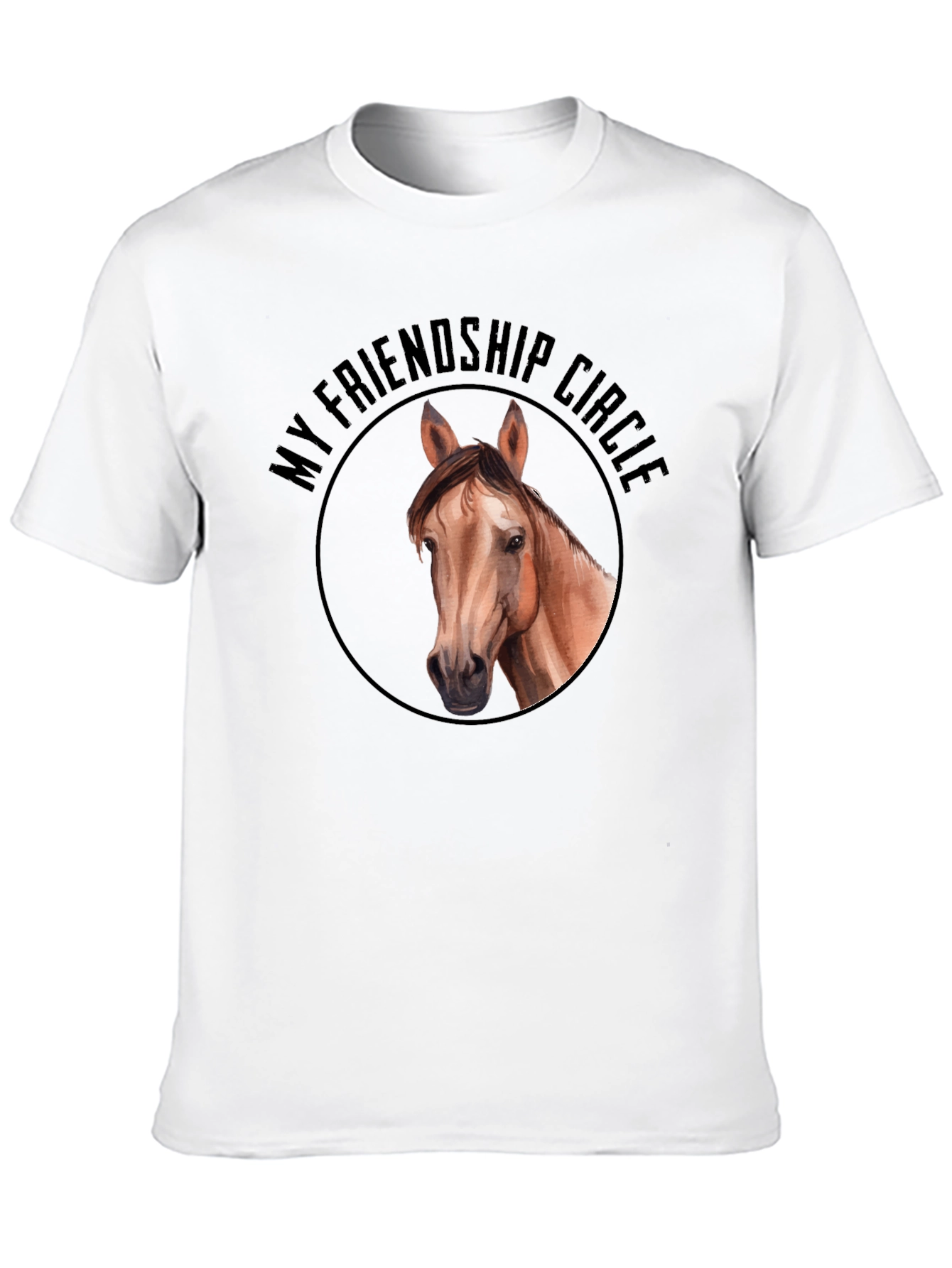 Friendship Circle Horse Graphic Tee