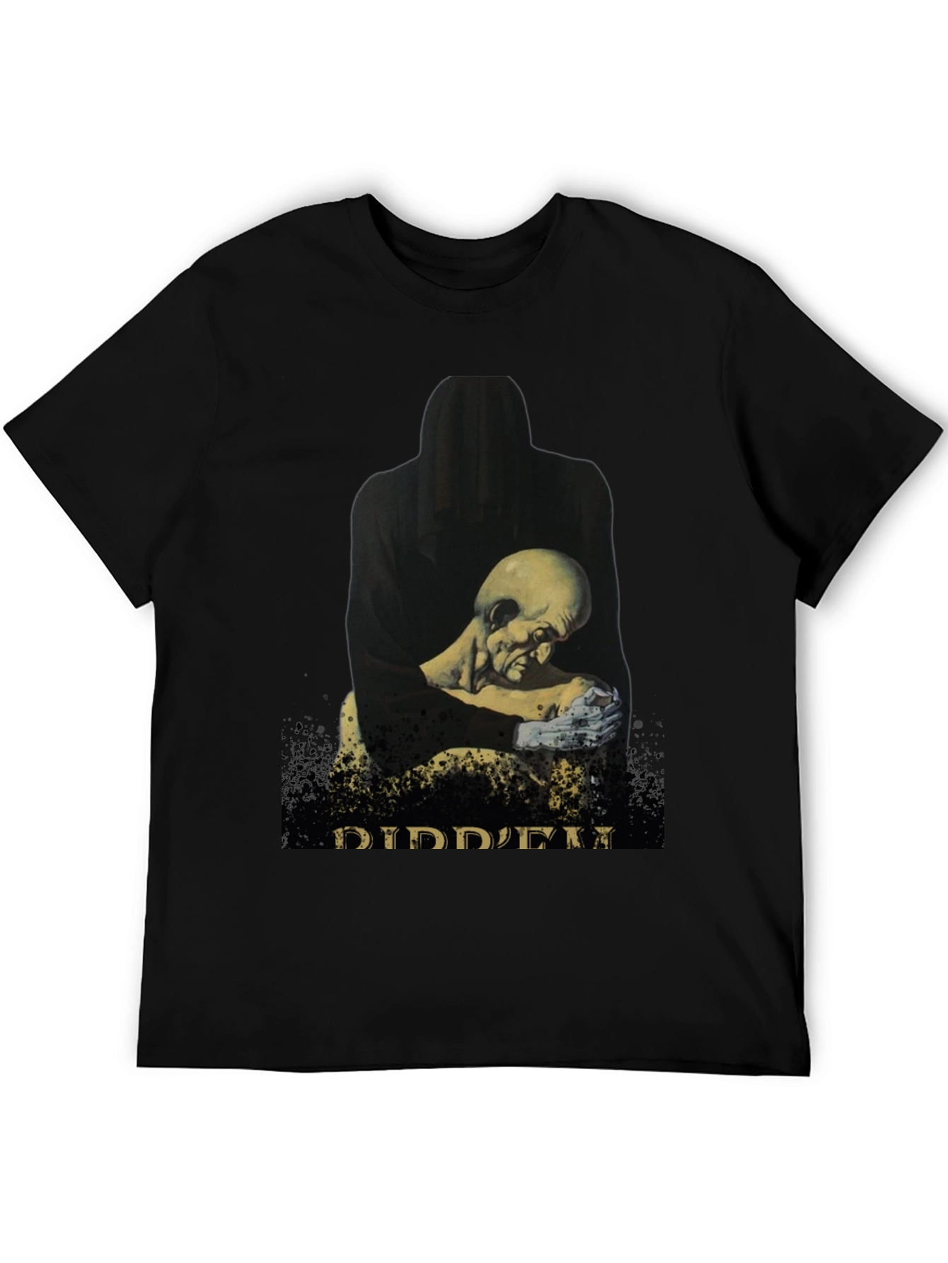 DIDDEM Graphic Tee - Black Crew Neck T-Shirt