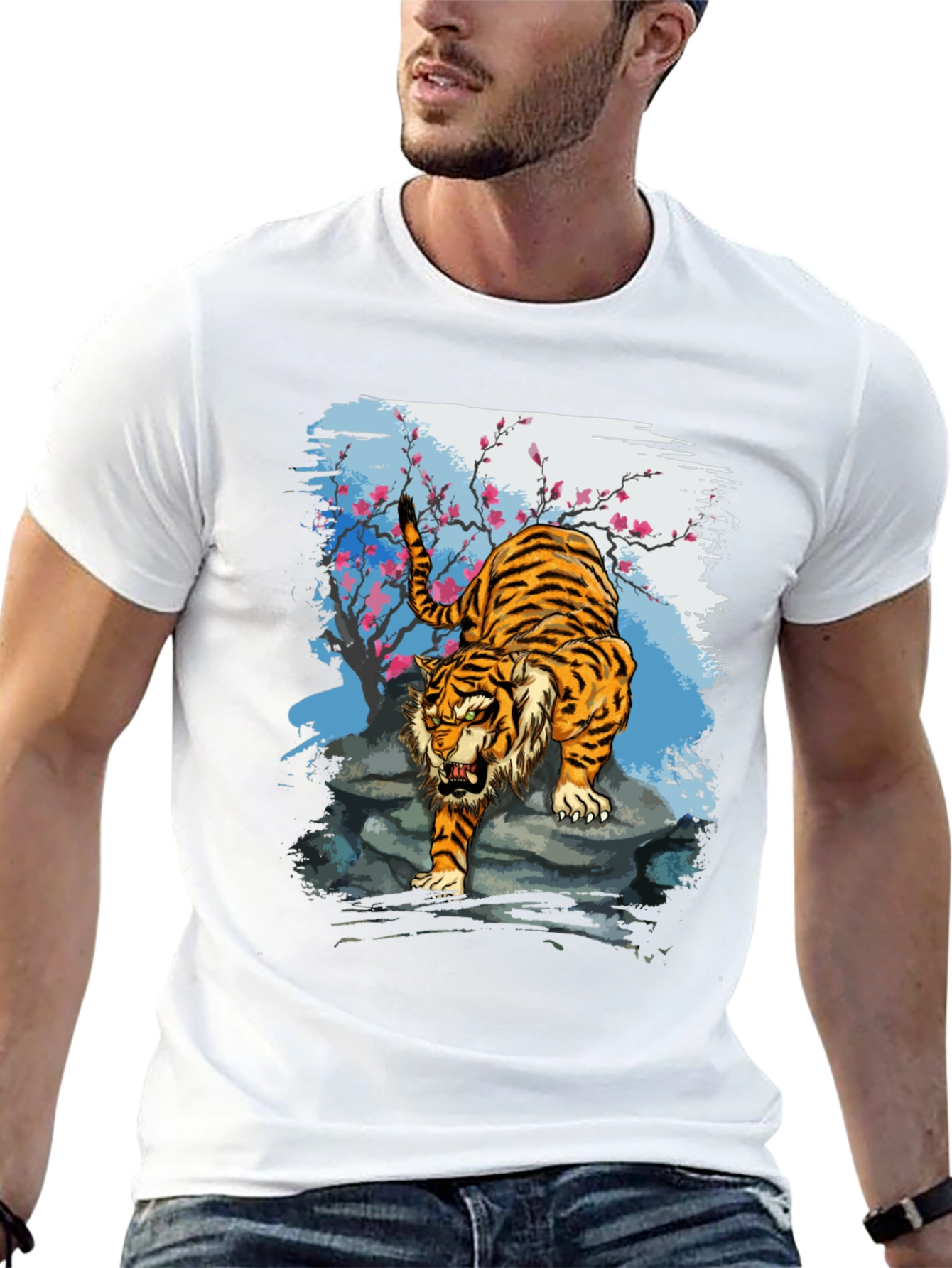 Tiger Graphic T-Shirt