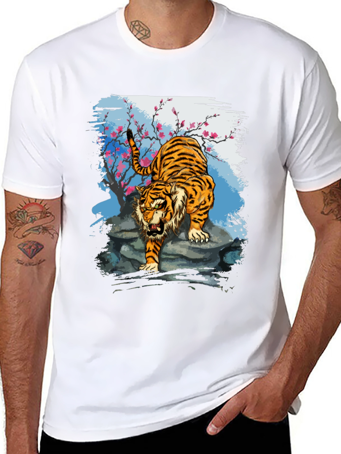 Tiger Graphic T-Shirt