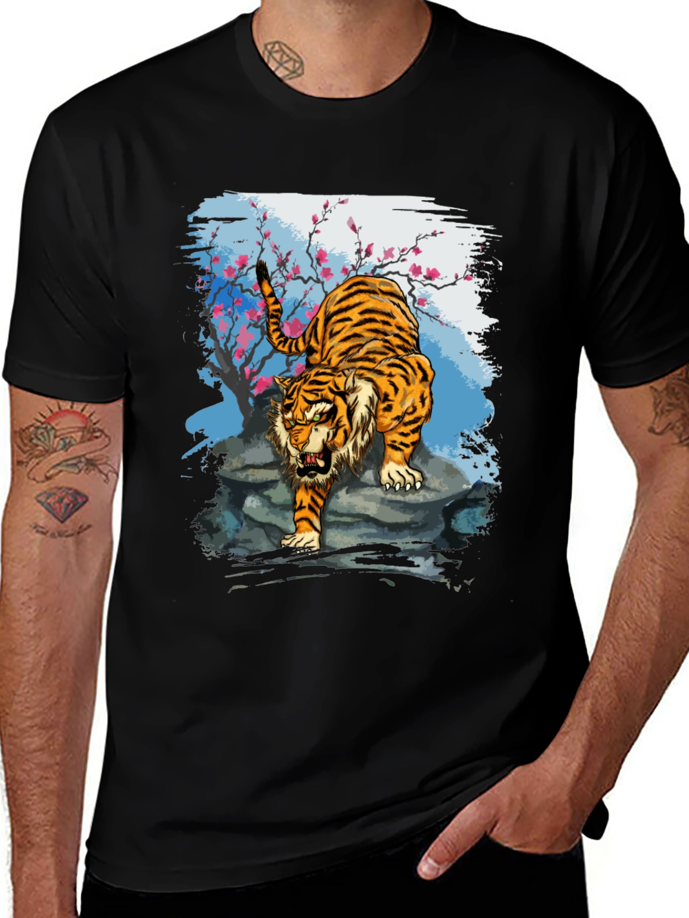Tiger Graphic T-Shirt